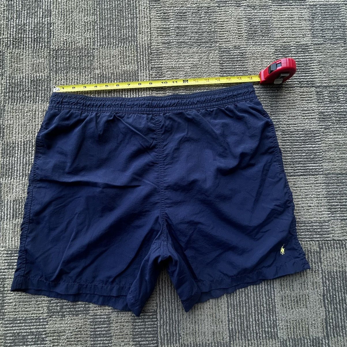 Polo Ralph Lauren VTG Polo Ralph Lauren Navy Blue/ Yellow Pony Board Shorts Size US 36 / EU 52 - 4 Thumbnail