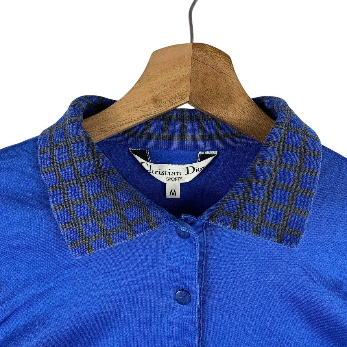 Christian Dior Monsieur Vintage Christian Dior Sports Long Sleeve Polo Tee Size US M / EU 48-50 / 2 - 5 Thumbnail