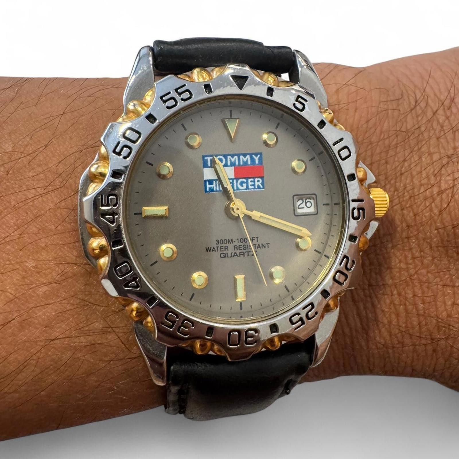 Tommy Hilfiger Vintage Tommy Hilfiger Divers Watch Size ONE SIZE - 1 Thumbnail