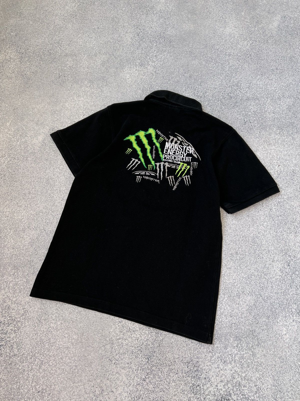 Vintage Vintage Monster Energy polo tee Size US XS / EU 42 / 0 - 7 Thumbnail