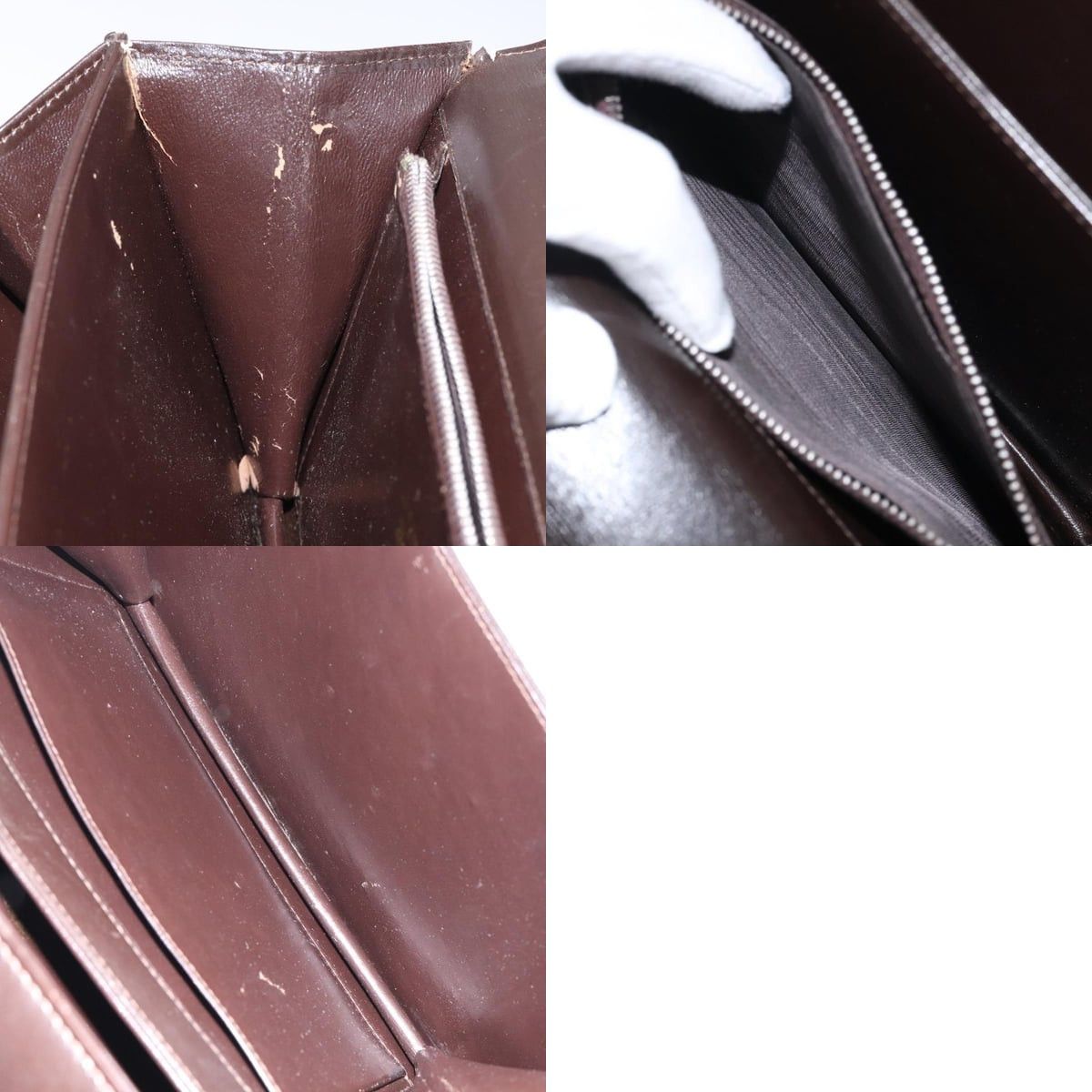 Gucci GUCCI Shoulder Bag Leather Brown Gold Size ONE SIZE - 13 Thumbnail