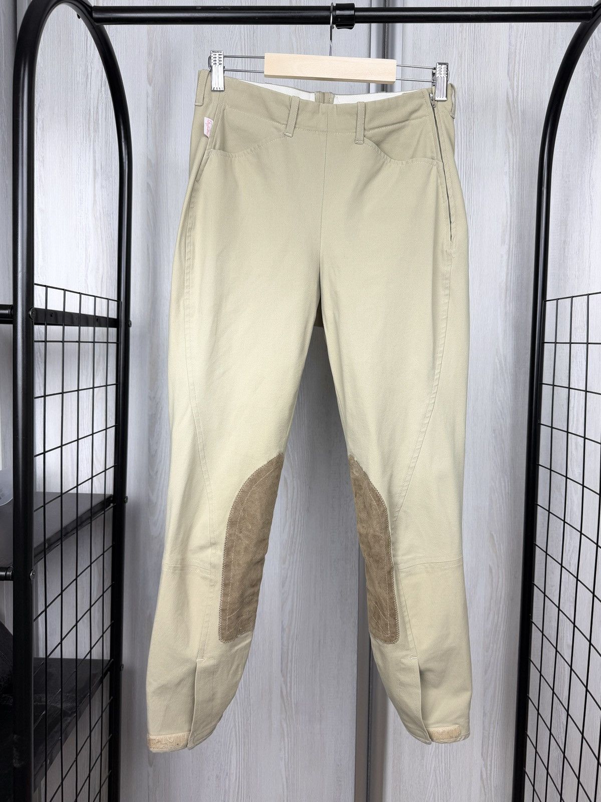 Other Tailored Sportsman Tan Side Zip Knee Patch Riding Show sz 26 Size 26" / US 2 / IT 38 - 1 Thumbnail
