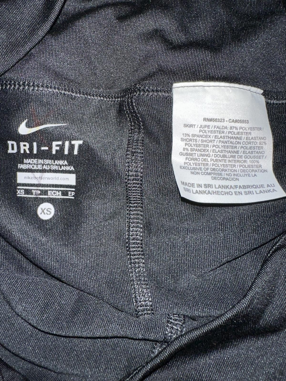 Nike Nike Women’s Power Black/White Skort Size 26" / US 2 / IT 38 - 3 Thumbnail