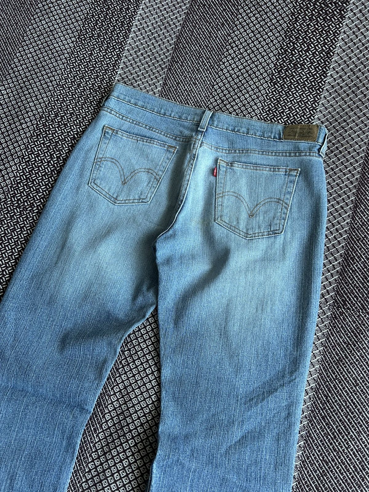 Levi's Vintage Flared Levis 515 Boot Cut Washed 00s Streetwear Y2K Size 32" / US 10 / IT 46 - 10 Thumbnail
