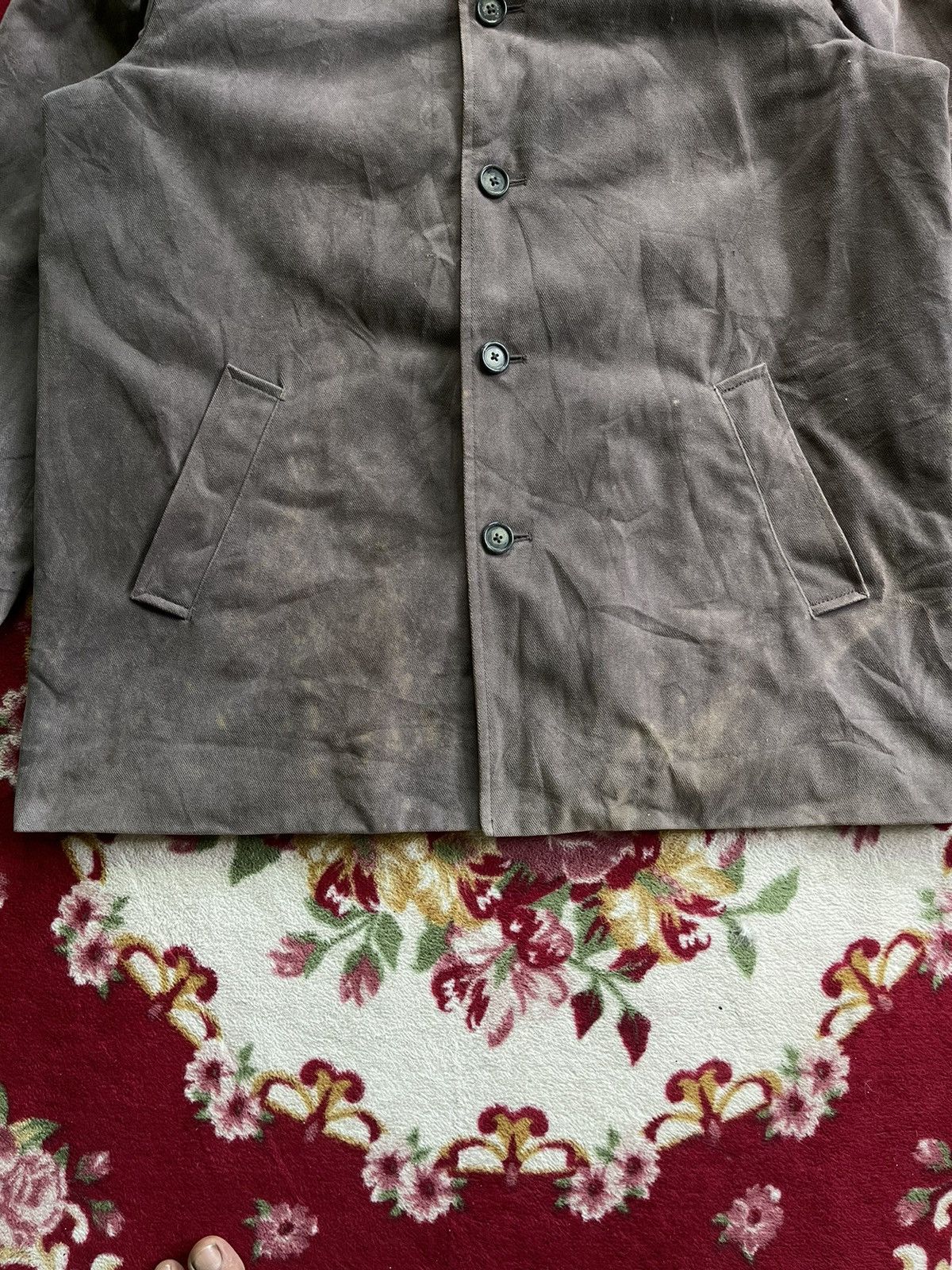 J.Crew Vintage J.Crew Faded Distressed Jacket Size US L / EU 52-54 / 3 - 9 Thumbnail