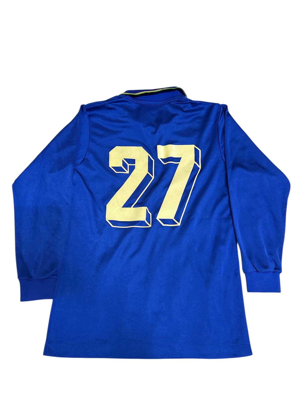 Vintage Vintage Italy Long Sleeve Jersey . Size US L / EU 52-54 / 3 - 2 Thumbnail