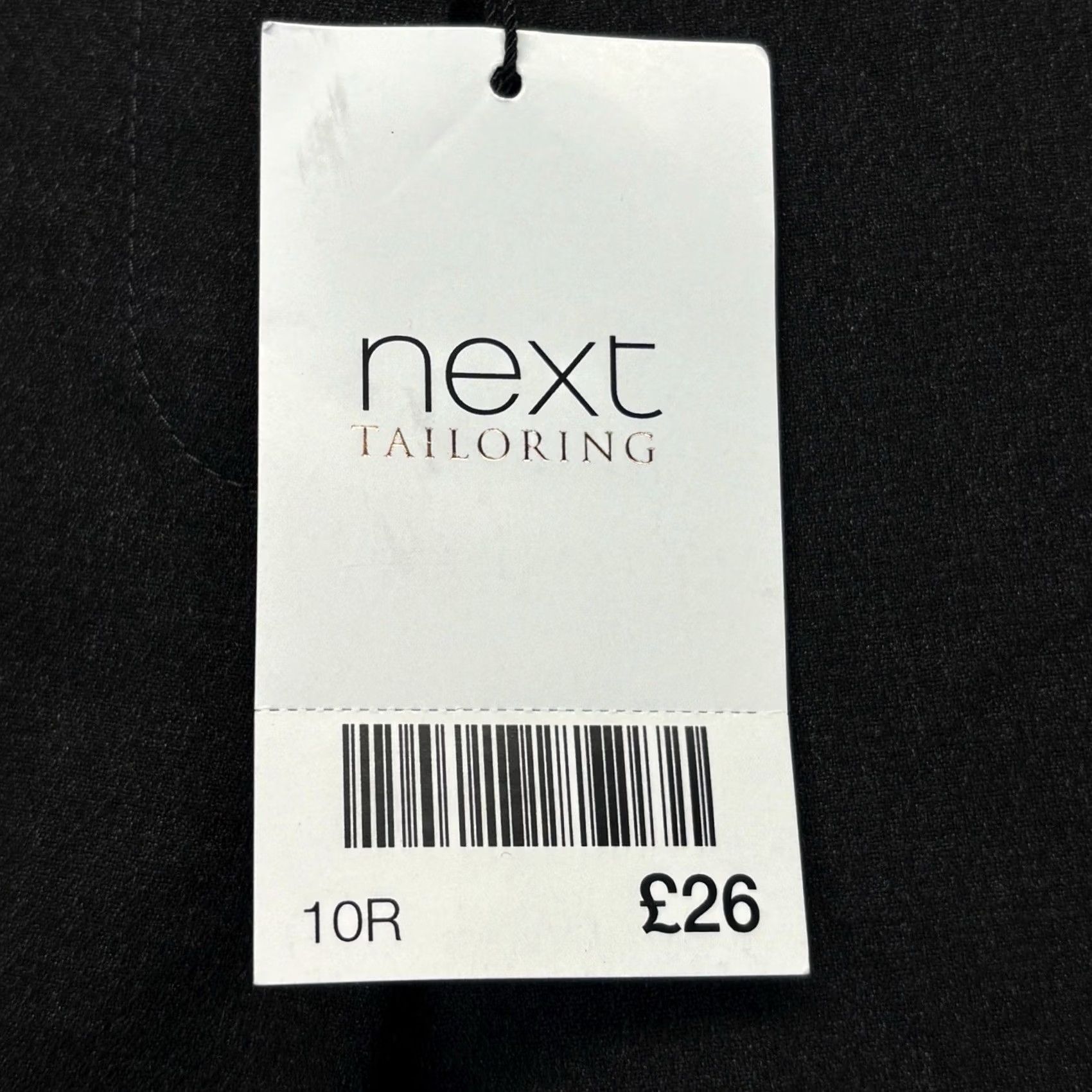 NEXT NEXT Tailoring Trousers Dark Charcoal Women’s 10R Regular Polyester Elastane Viscose Flat Front Modern UK Eur38 Ladies Mens? Size 32" / US 10 / IT 46 - 5 Thumbnail