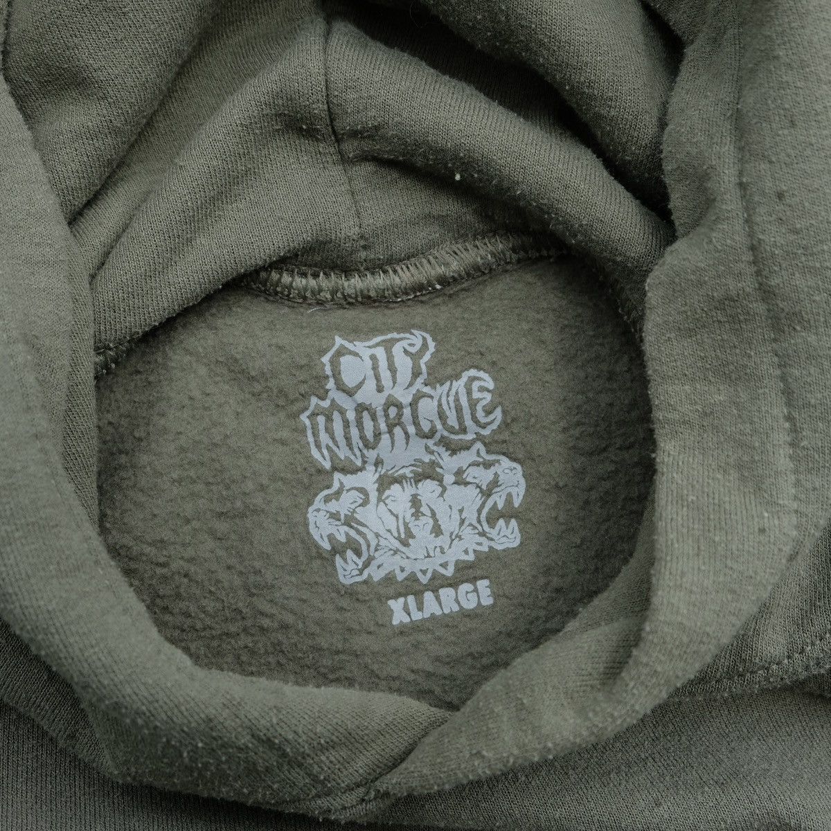 City Morgue CITY MORGUE vol. 1 Hell or High Water Hoodie (green) Size US XL / EU 56 / 4 - 3 Thumbnail