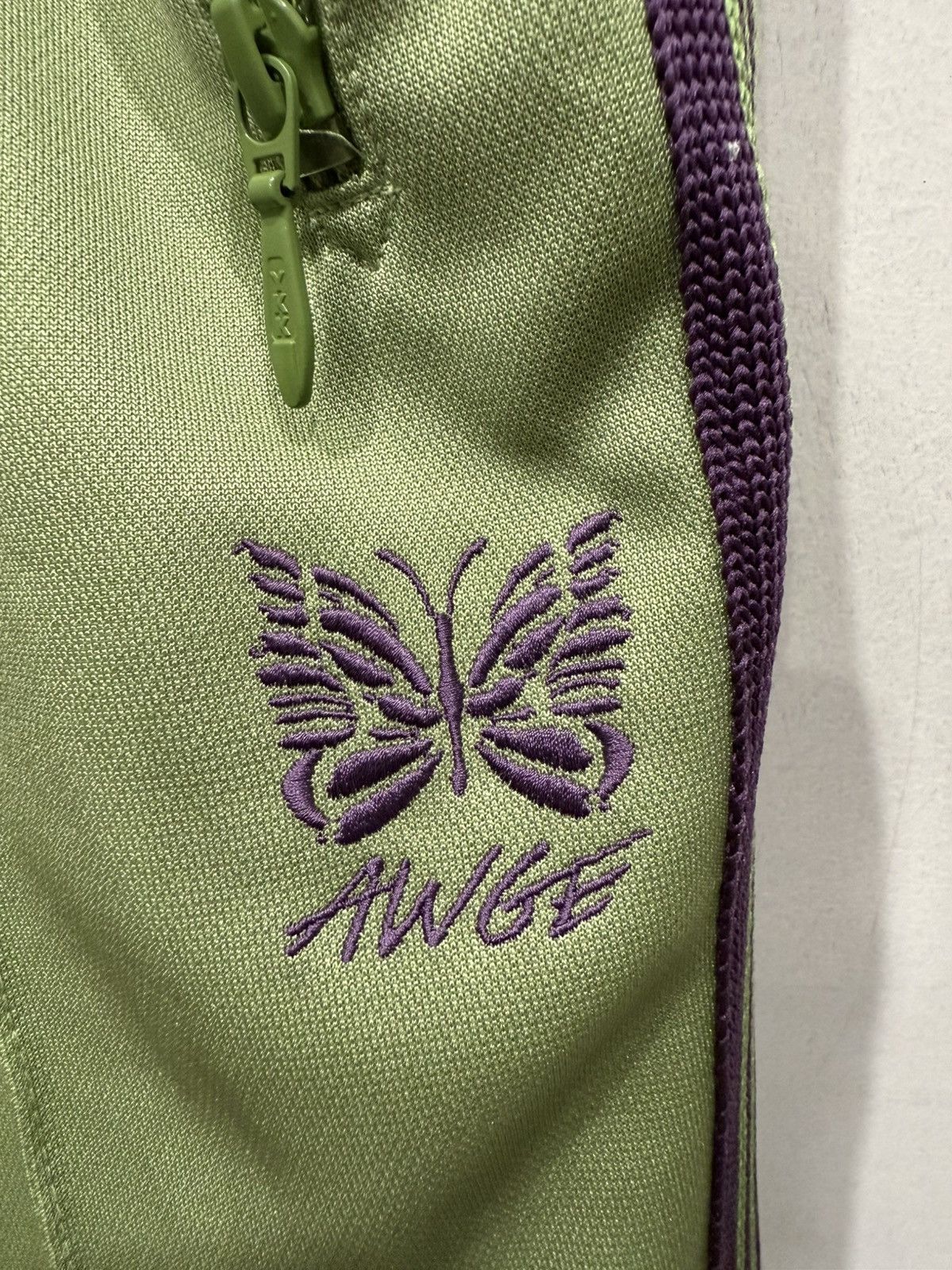 AWGE × Needles Needles x AWGE Green/Purple SS18 Size US 30 / EU 46 - 4 Thumbnail