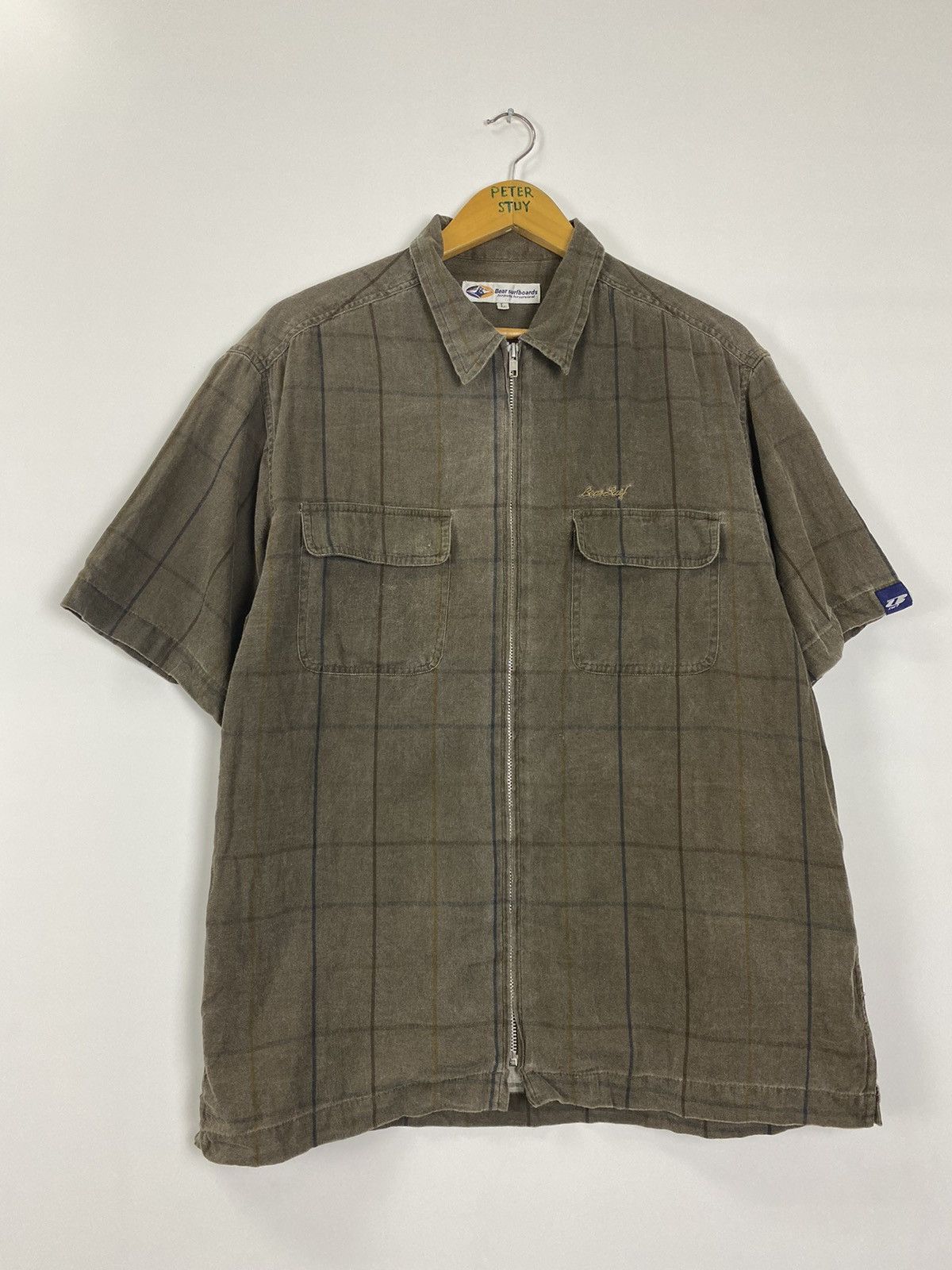Vintage Bear Surboards Zipper Shirt Size US L / EU 52-54 / 3 - 1 Thumbnail