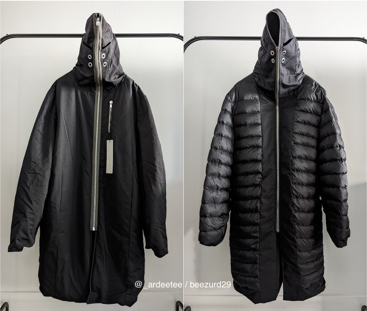 Rick Owens /22FW GIMPダウンベスト/サイズ50 Rick Owens Strobe Gimp