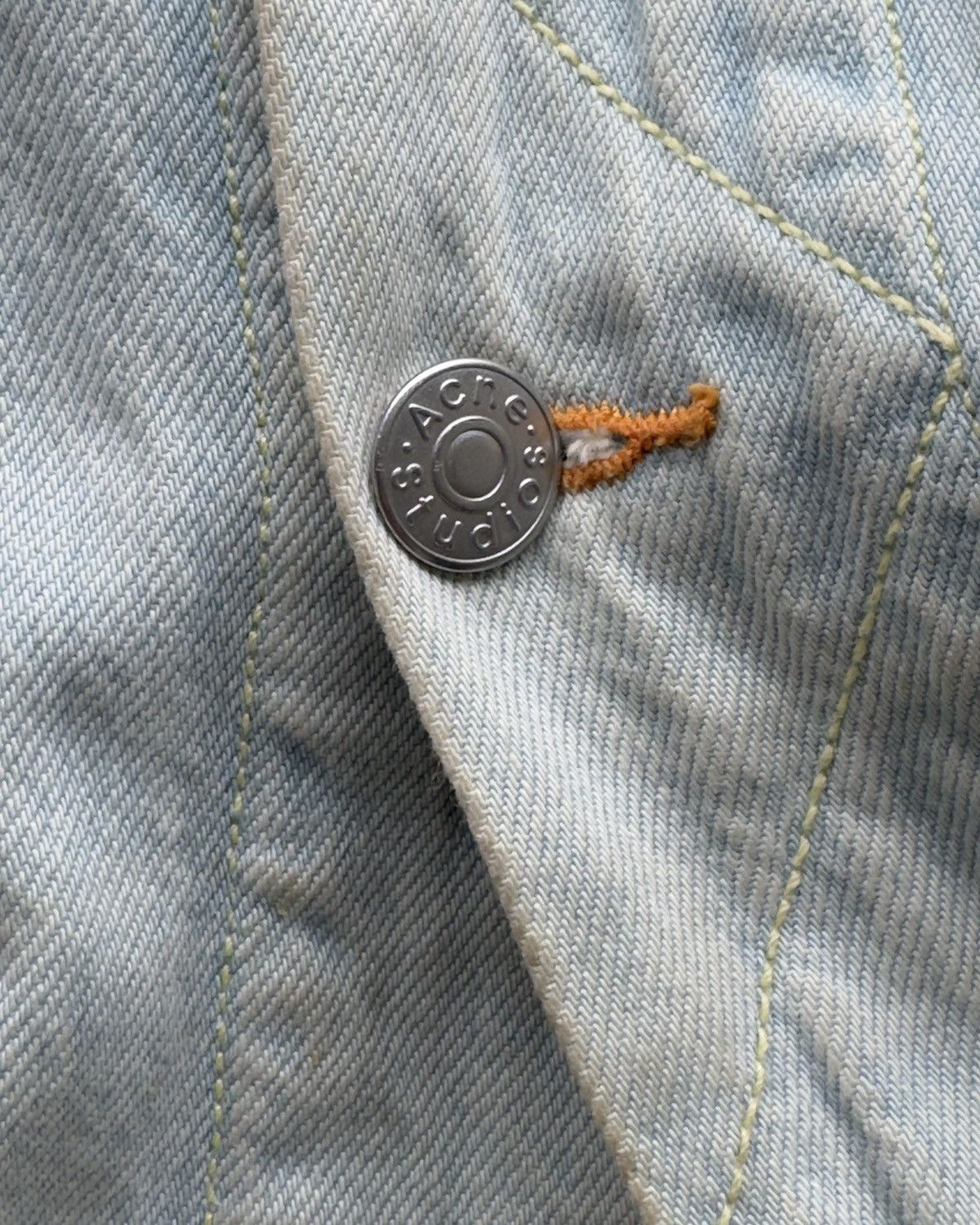Acne Studios Acne Studios Blå Konst Denim Jacket Size US XS / EU 42 / 0 - 7 Thumbnail