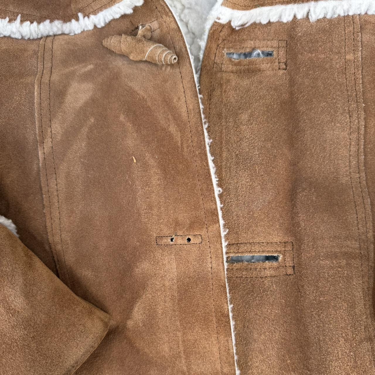 Carhartt Vintage Pioneer Wear Men's suede leather coat sz 38 sherpa Size US M / EU 48-50 / 2 - 4 Thumbnail