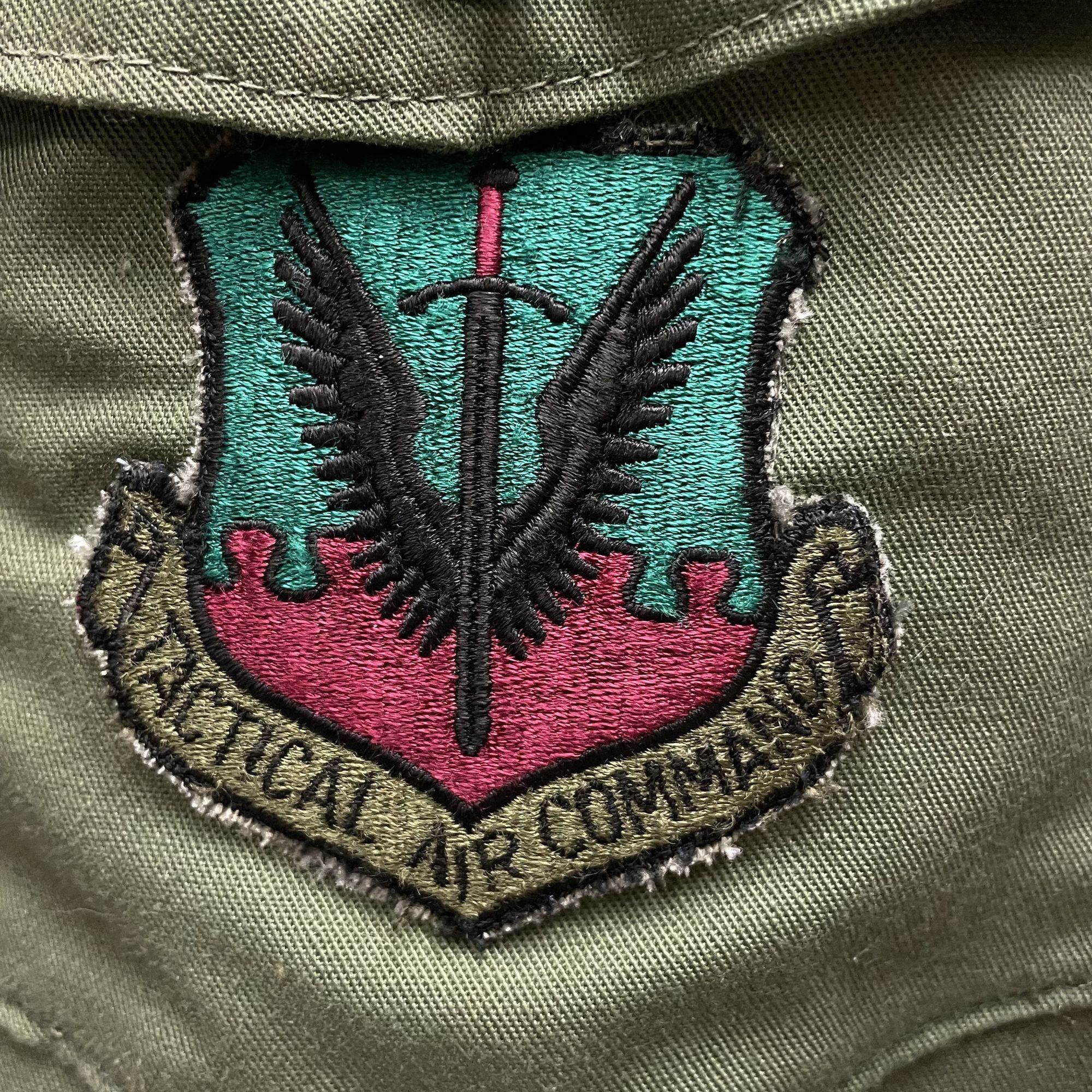 Other Vtg Selma TACTICAL AIR Command US Air Force Military Shirt Size US XL / EU 56 / 4 - 4 Thumbnail