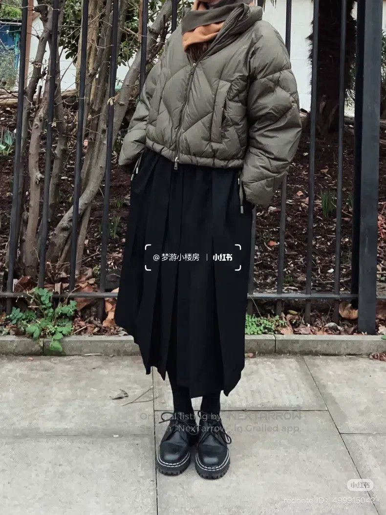 Comme des Garcons Comme Des Garcons size S Wool pleated skirt Size 23" - 3 Thumbnail