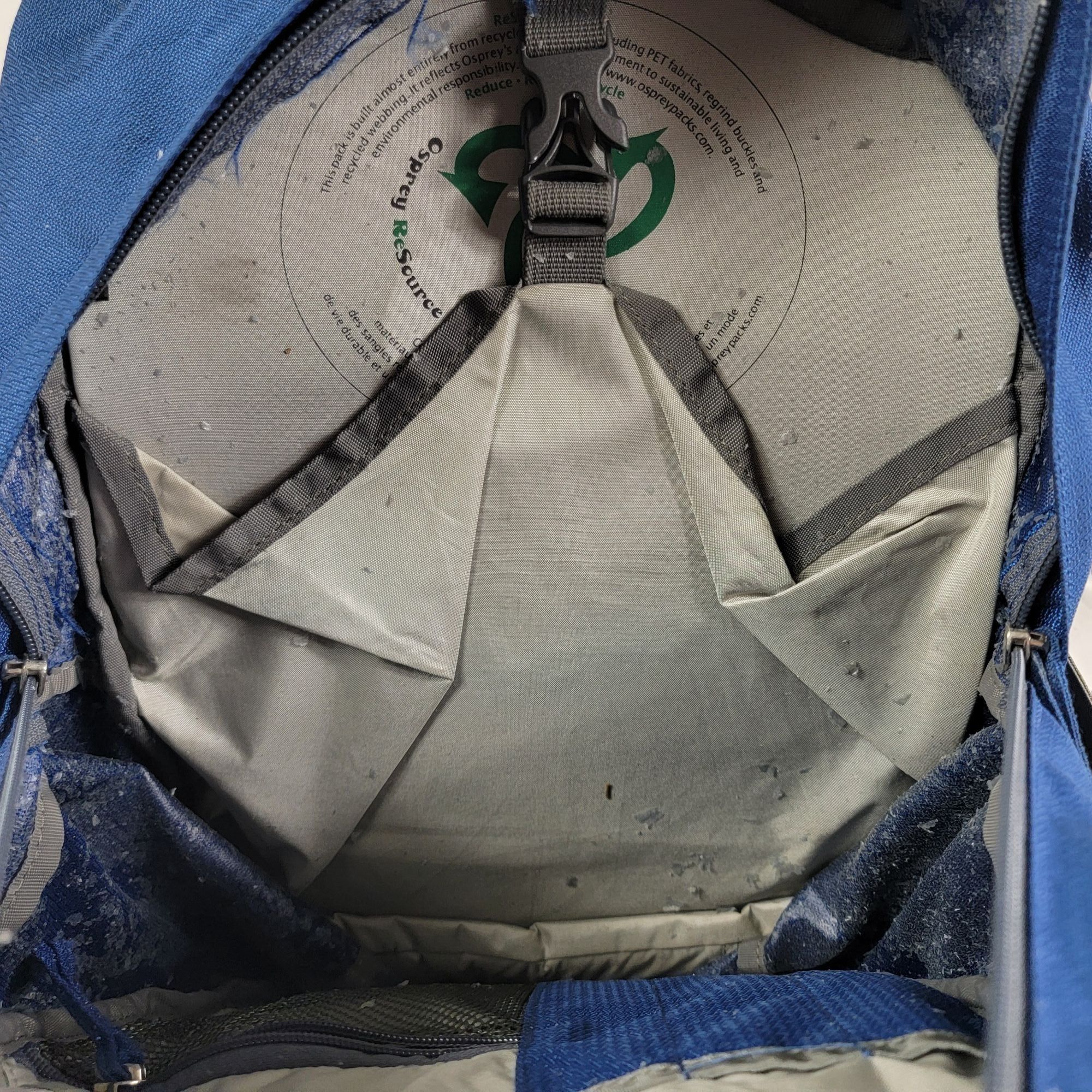 Osprey Osprey React 28L Adults Blue Gray Resource Series Daypack Ba Size ONE SIZE - 7 Thumbnail