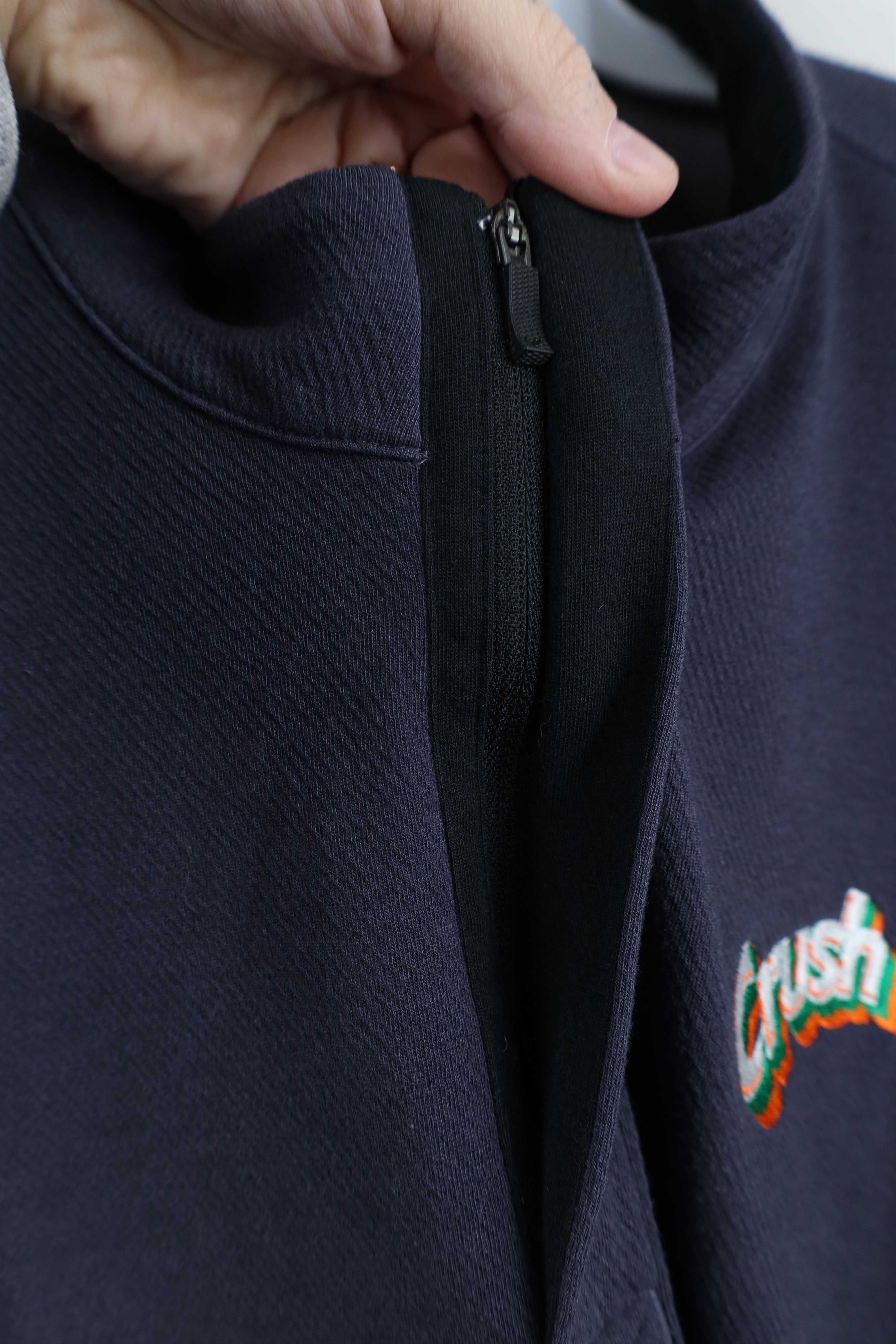 Nike Nike Dri-Fit Orange Crush Soda Pop Half Zip Sweater Blue Size US L / EU 52-54 / 3 - 6 Thumbnail