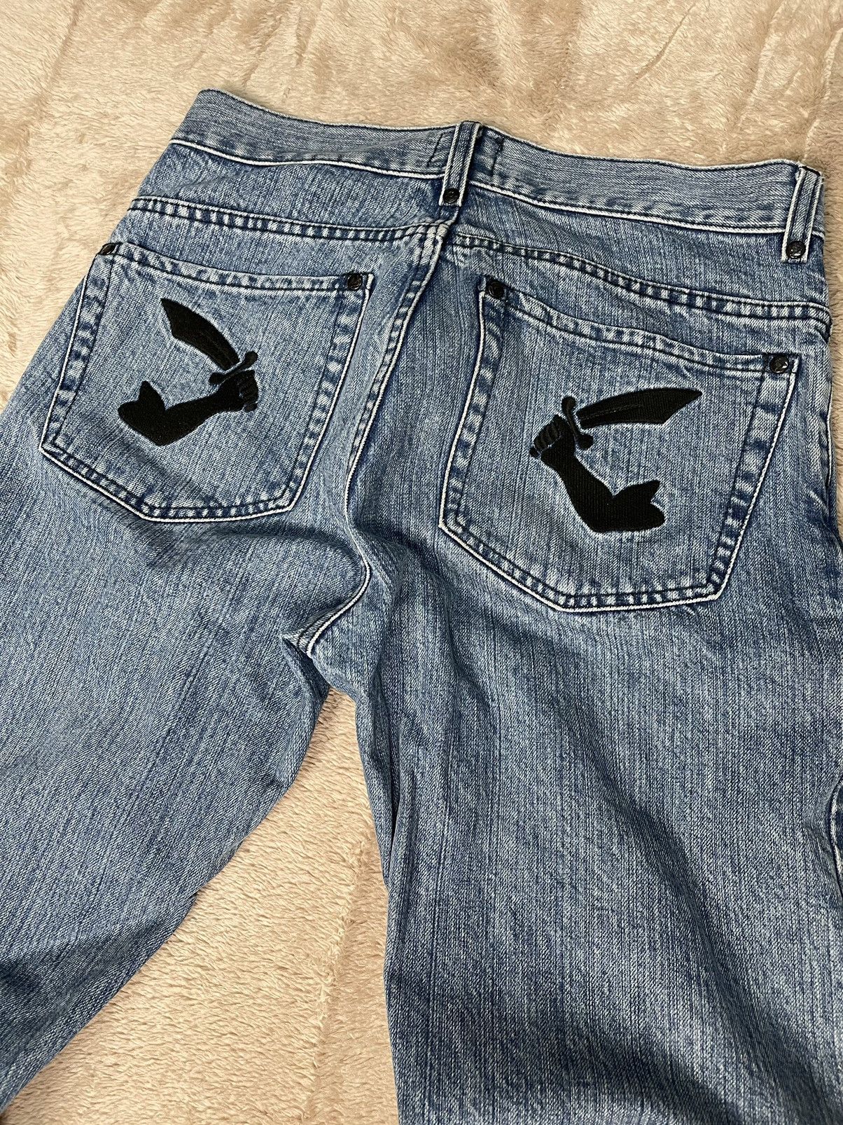 Vivienne Westwood Vivienne Westwood Anglomania Jeans Embroidered Logo Size US 29 - 7 Thumbnail