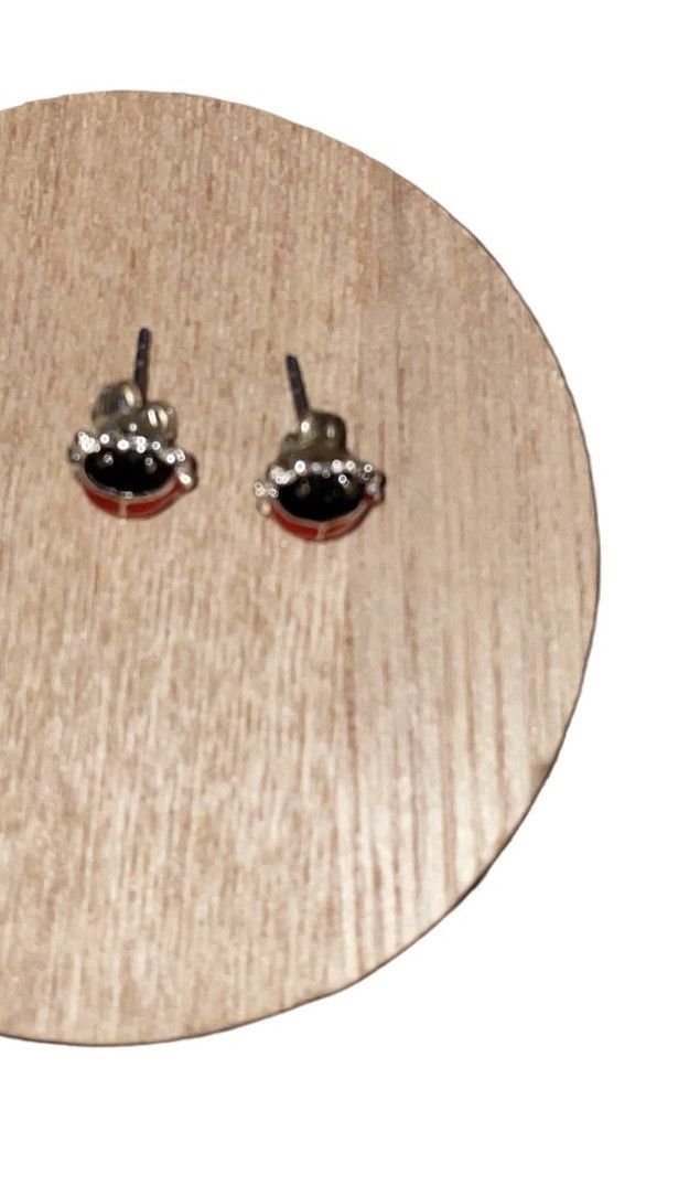 Other Ladybug Enamel & Silver Earrings by Little Miss Twin Stars Size ONE SIZE - 6 Thumbnail