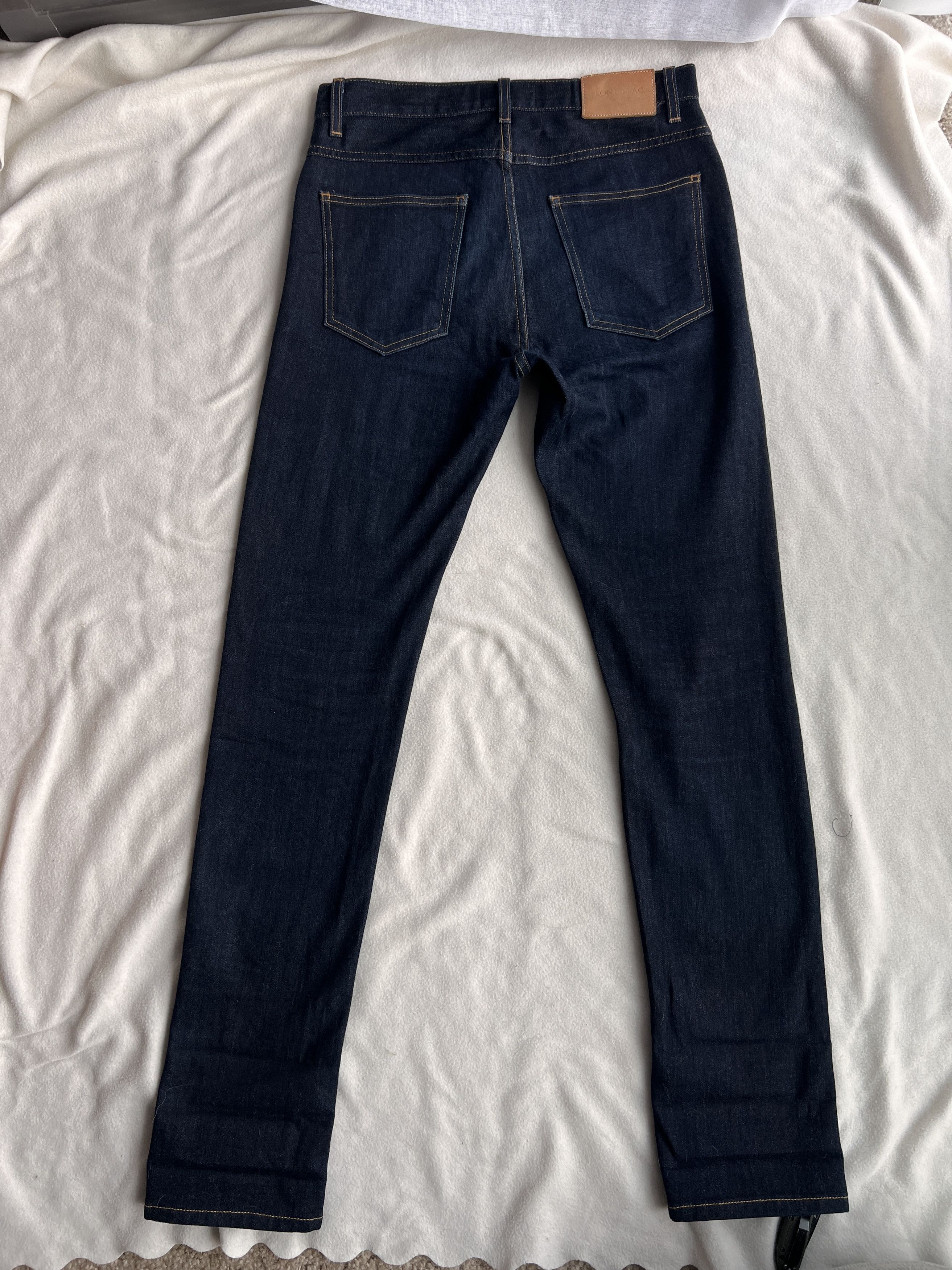 Lone Flag Lone Flag - Slim Taper Size 30 Raw Denim Size US 30 / EU 46 - 2 Thumbnail