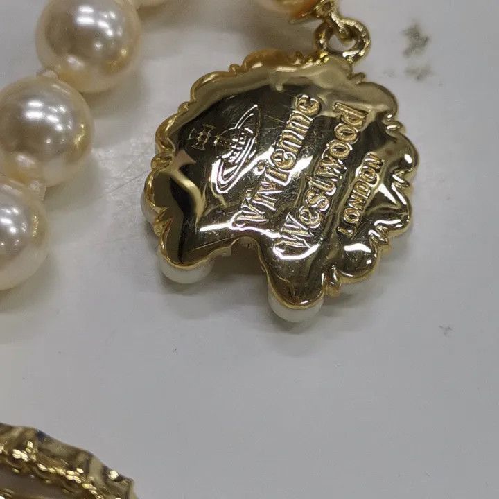 Vivienne Westwood Vivienne Westwood Pearl and Glass Necklace Size ONE SIZE - 2 Thumbnail