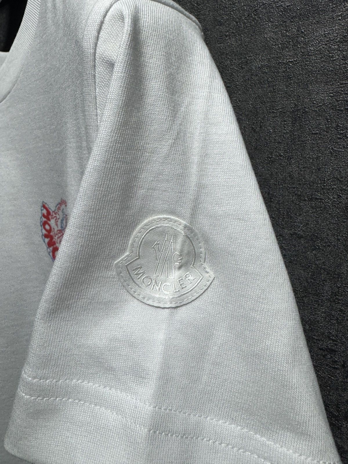 Moncler Moncler SS T-shirt Logo Size S / US 4 / IT 40 - 7 Thumbnail