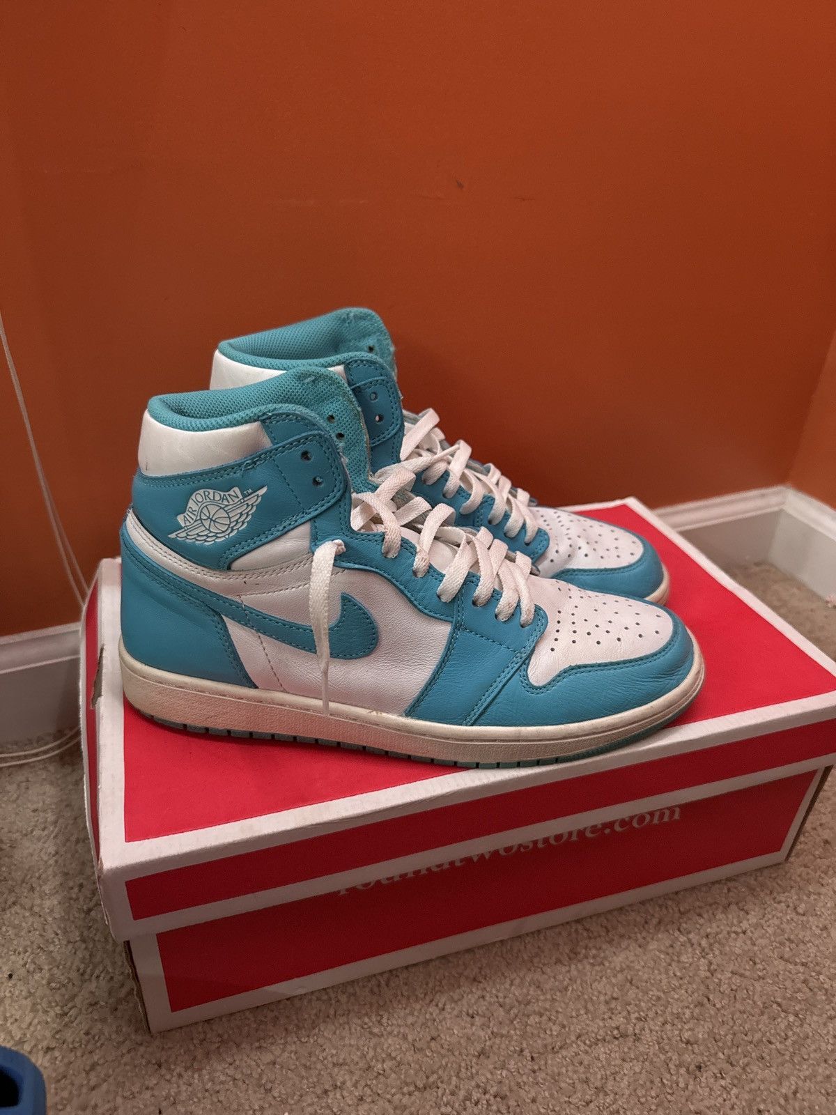Jordan Brand Jordan 1 UNC Size US 9.5 / EU 42-43 - 5 Thumbnail