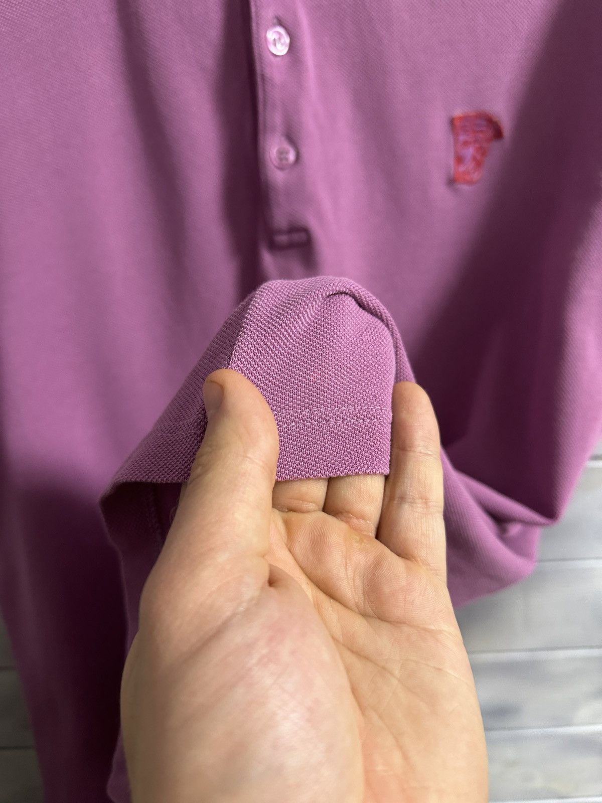 Versace Rare Luxury Polo Versace Medusa Logo Size L. Size US L / EU 52-54 / 3 - 9 Thumbnail