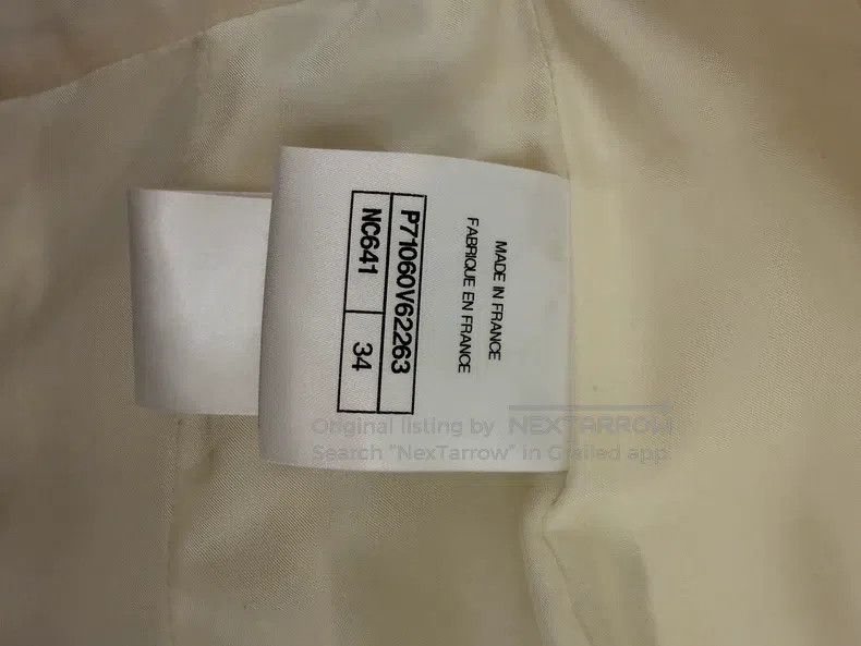 Chanel Chanel Castle series popular white embossed logo long skir Size 42" / US 20 - 4 Thumbnail