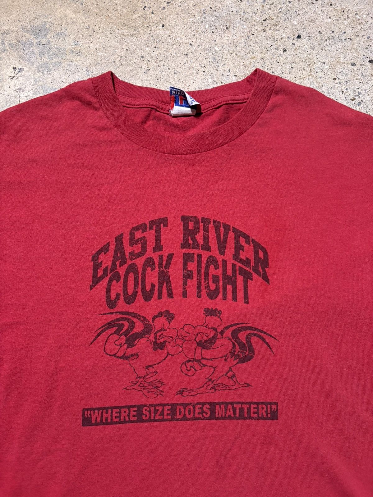 Vintage Vintage Cock Fight Tee Size US L / EU 52-54 / 3 - 2 Thumbnail