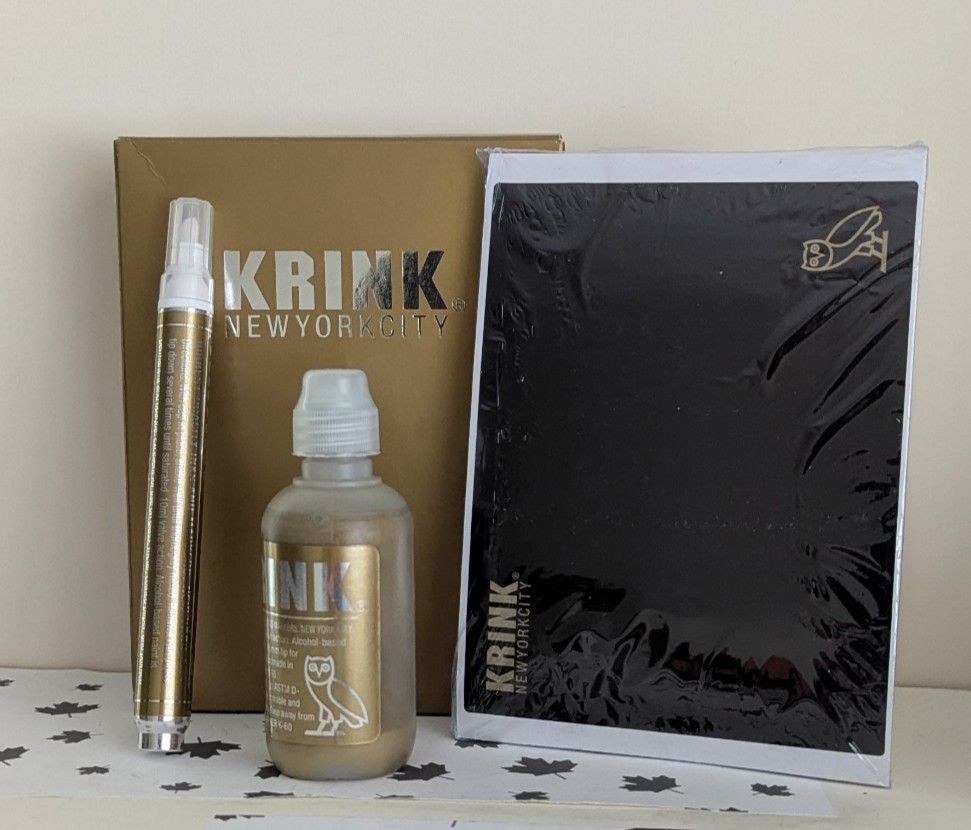 October's Very Own OVO Octobers Very Own x KRINK Gold Marker Set Size ONE SIZE - 4 Thumbnail