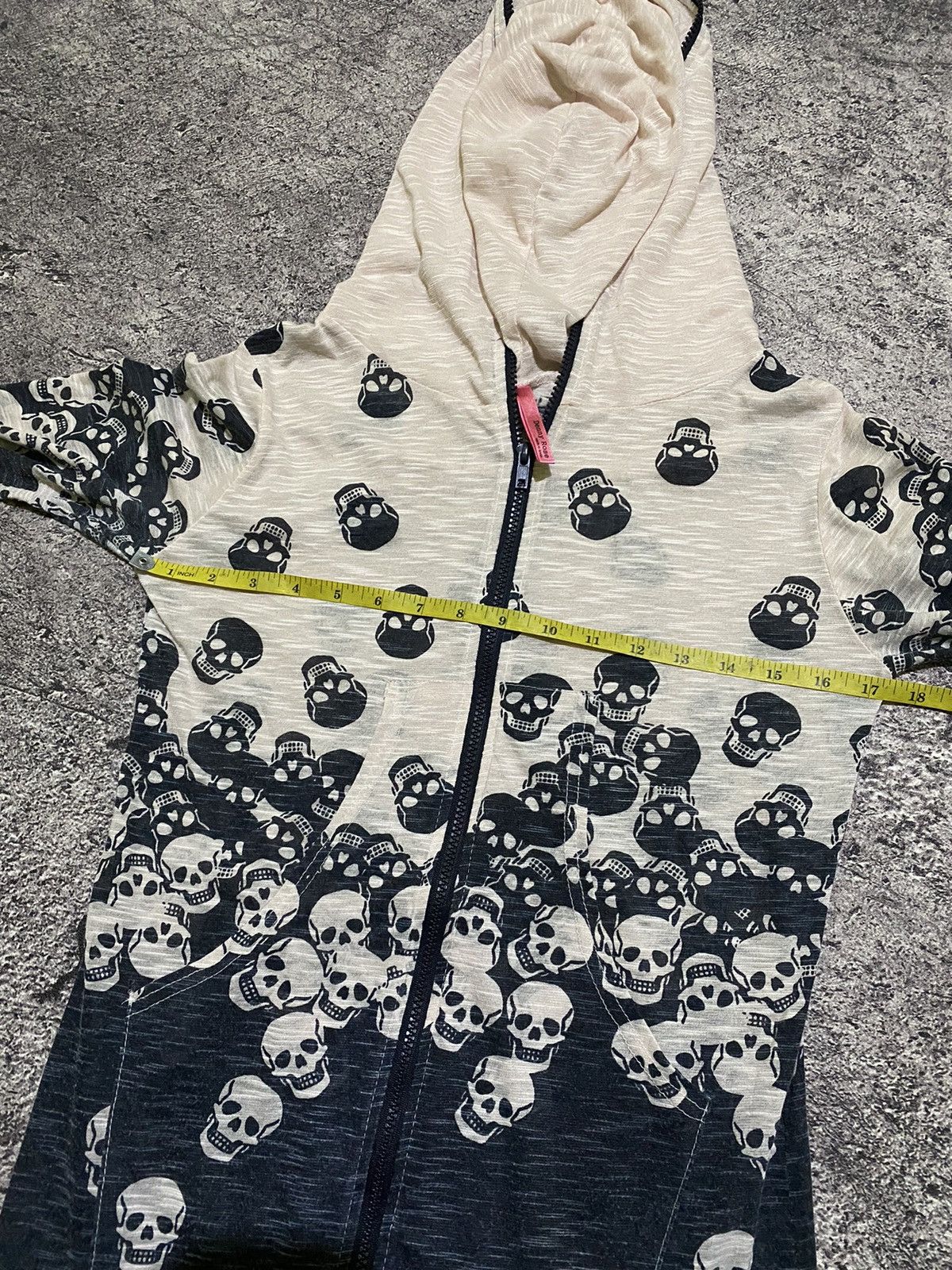 Hysteric Glamour Y2k Denny rose skull light hoodie Size US M / EU 48-50 / 2 - 6 Thumbnail