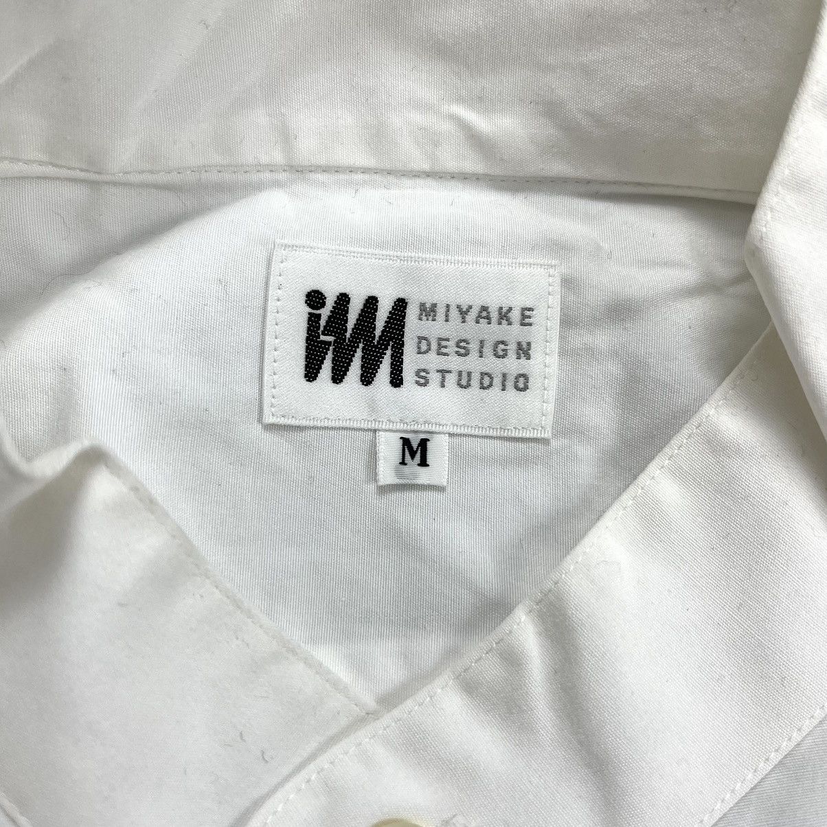 Issey Miyake Issey Miyake IM Product Shanghai Collar White Shirt Size US M / EU 48-50 / 2 - 5 Thumbnail