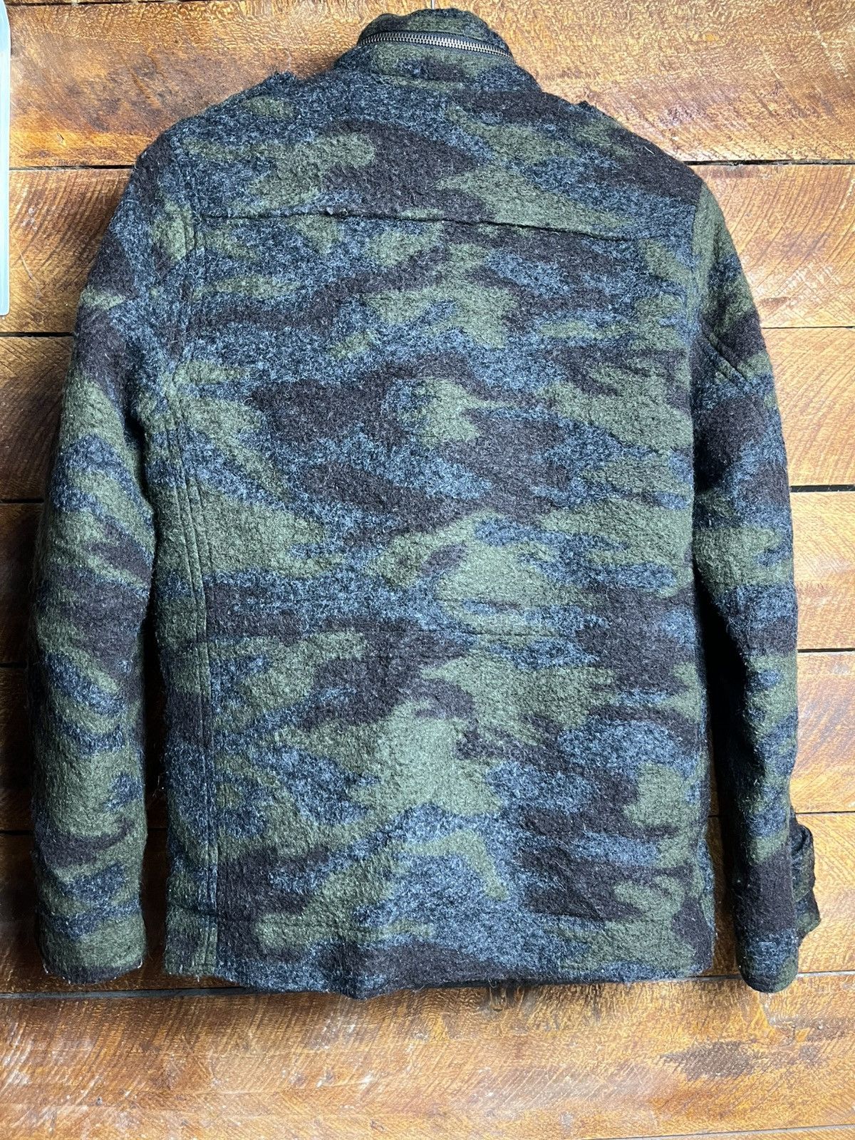Final Home × If Six Was Nine × Japanese Brand Japanese 291295=Homme army wool jacket Size US M / EU 48-50 / 2 - 2 Thumbnail