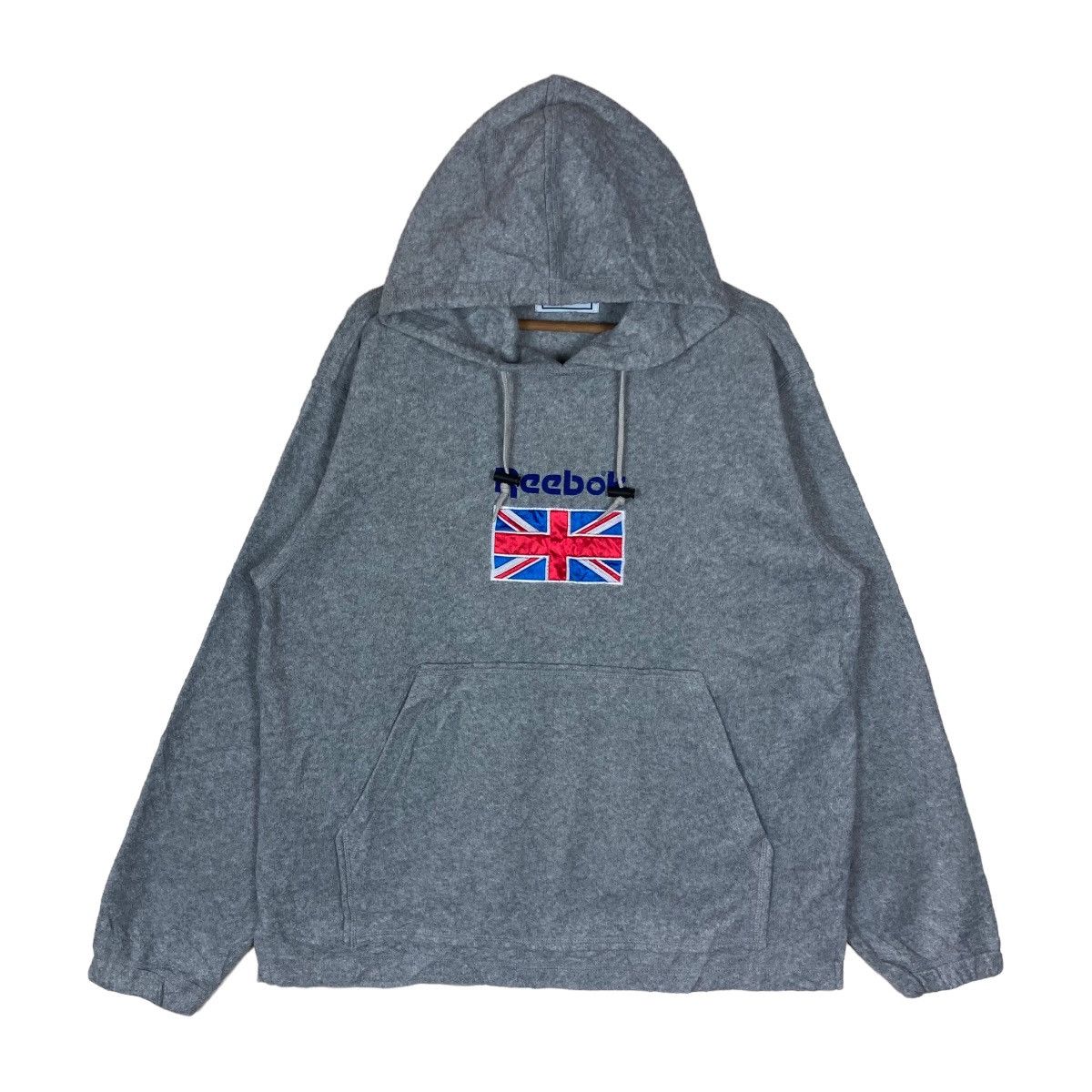 Reebok Vintage Reebok United Kingdom Big Flag Pullover Jumper Size US L / EU 52-54 / 3 - 1 Thumbnail
