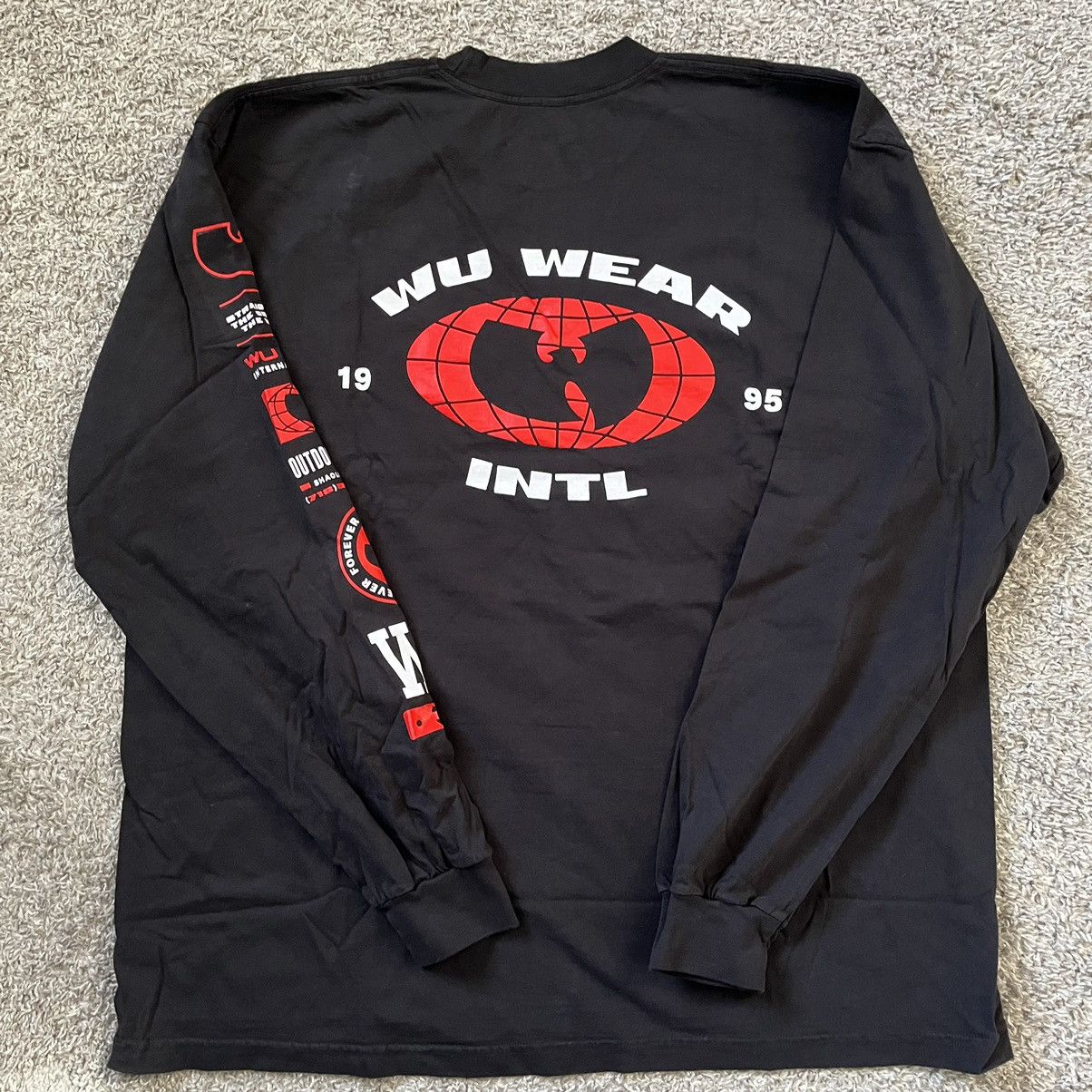 Wu-Tang Clan 🔴Wu-Wear Longsleeves Shirt Size XL Wu-Tang International Size US XL / EU 56 / 4 - 1 Thumbnail