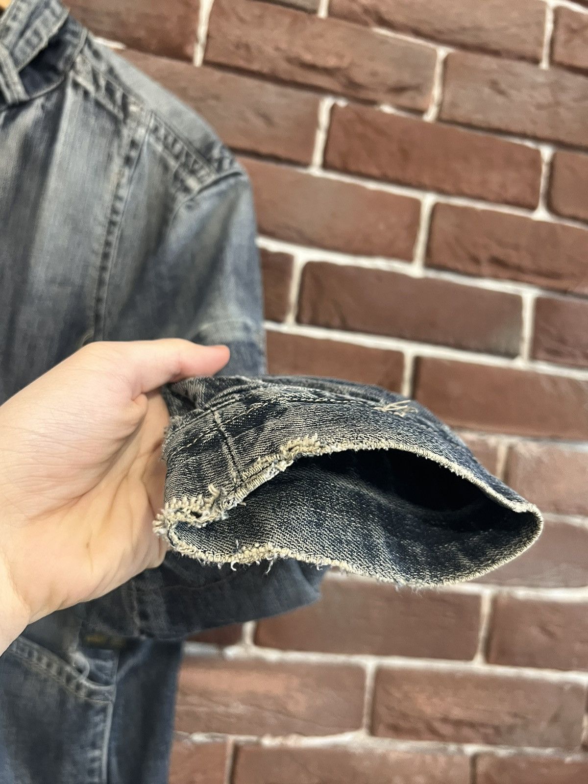 G-Star G Star Raw Cargo Multpocket Distressed Denim Jacket XL Size US XL / EU 56 / 4 - 8 Thumbnail