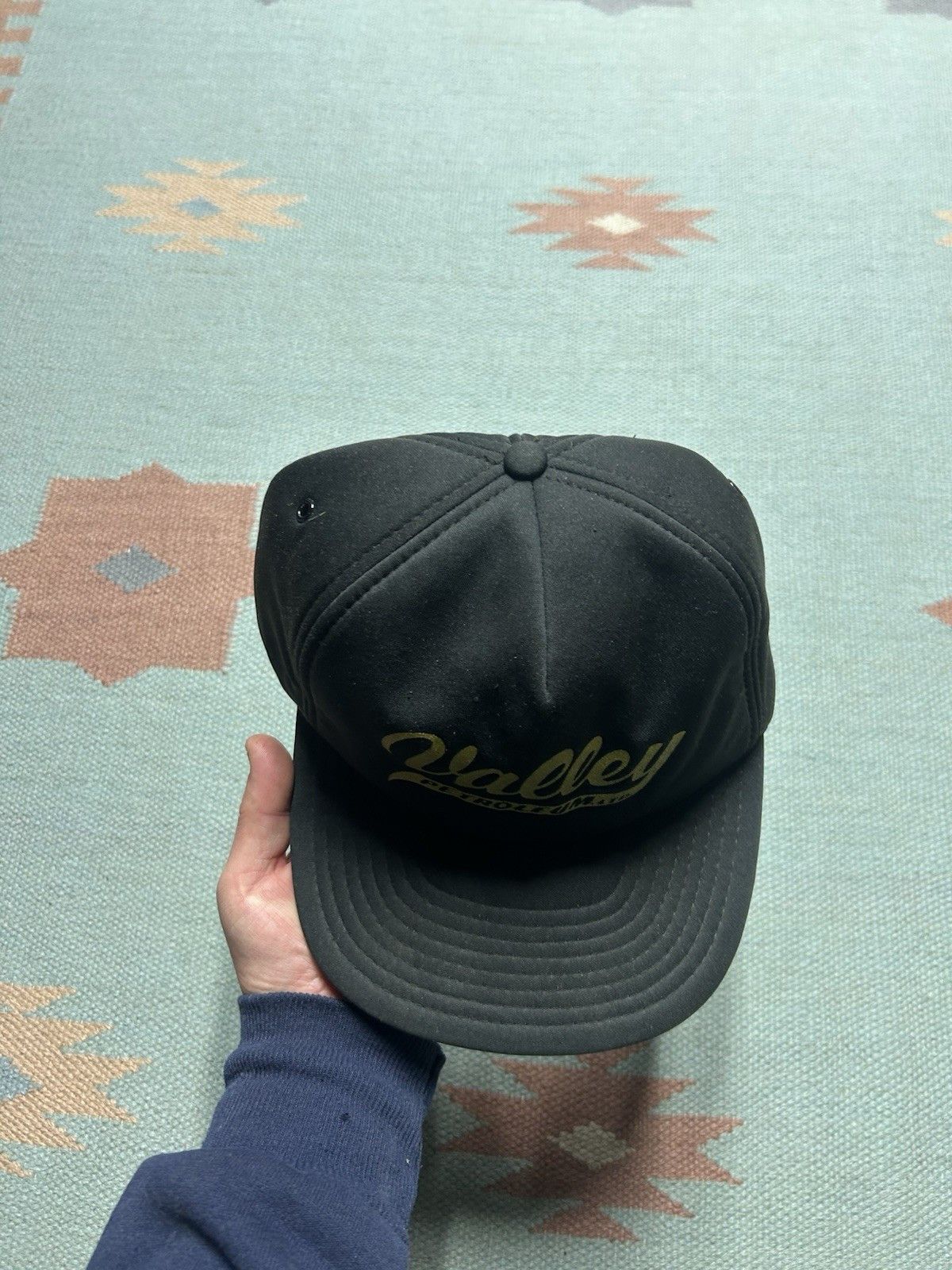 Vintage Vtg SnapBack hat Valley Petroleum Michigan oil gas blac gold Size ONE SIZE - 3 Thumbnail