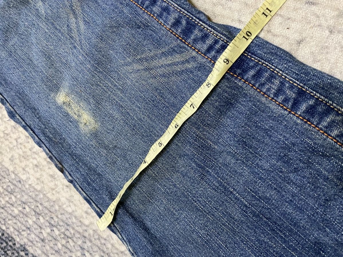 Japanese Brand True Religion Design Flared Bell Bottom Distressed Jean Size US 29 - 20 Thumbnail
