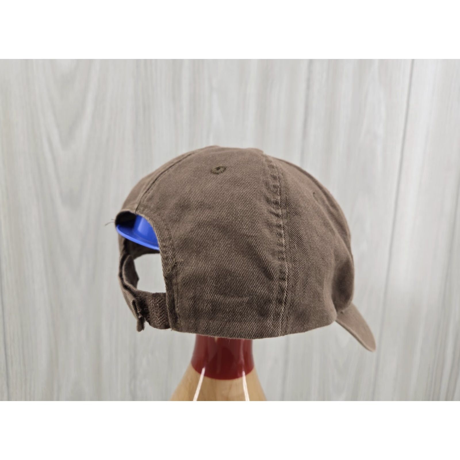Vintage Southern Marsh Hat Baseball Cap Adjustable Mens Brown Cotton Twill Dad Hat Size ONE SIZE - 7 Thumbnail