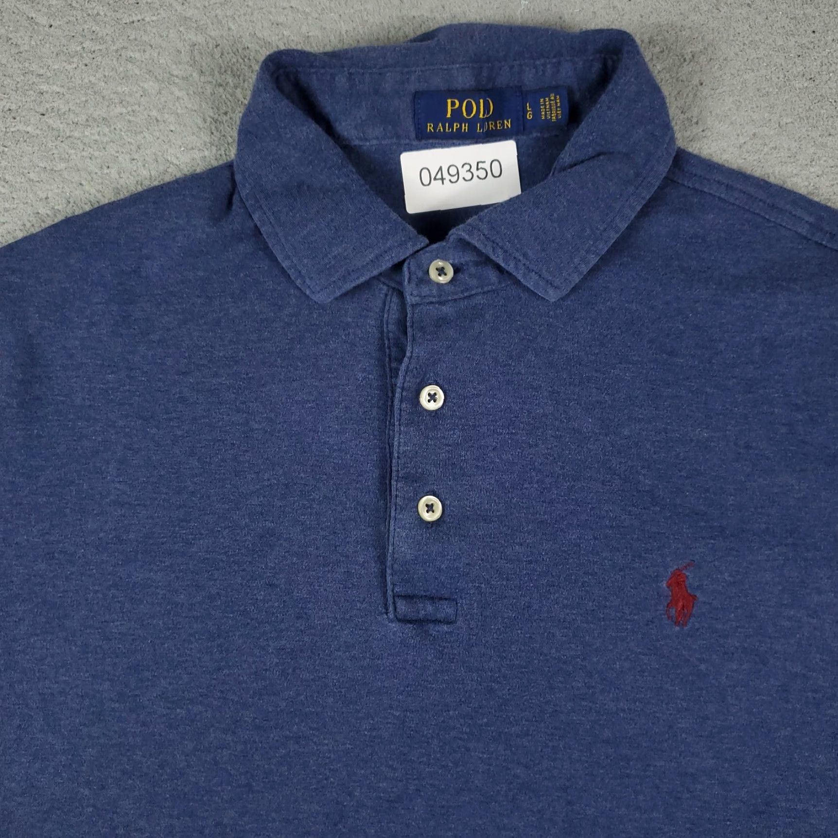 Ralph Lauren Ralph Lauren Polo Shirt Mens Large Blue Cotton Short Sleeve Casual Size US L / EU 52-54 / 3 - 2 Thumbnail
