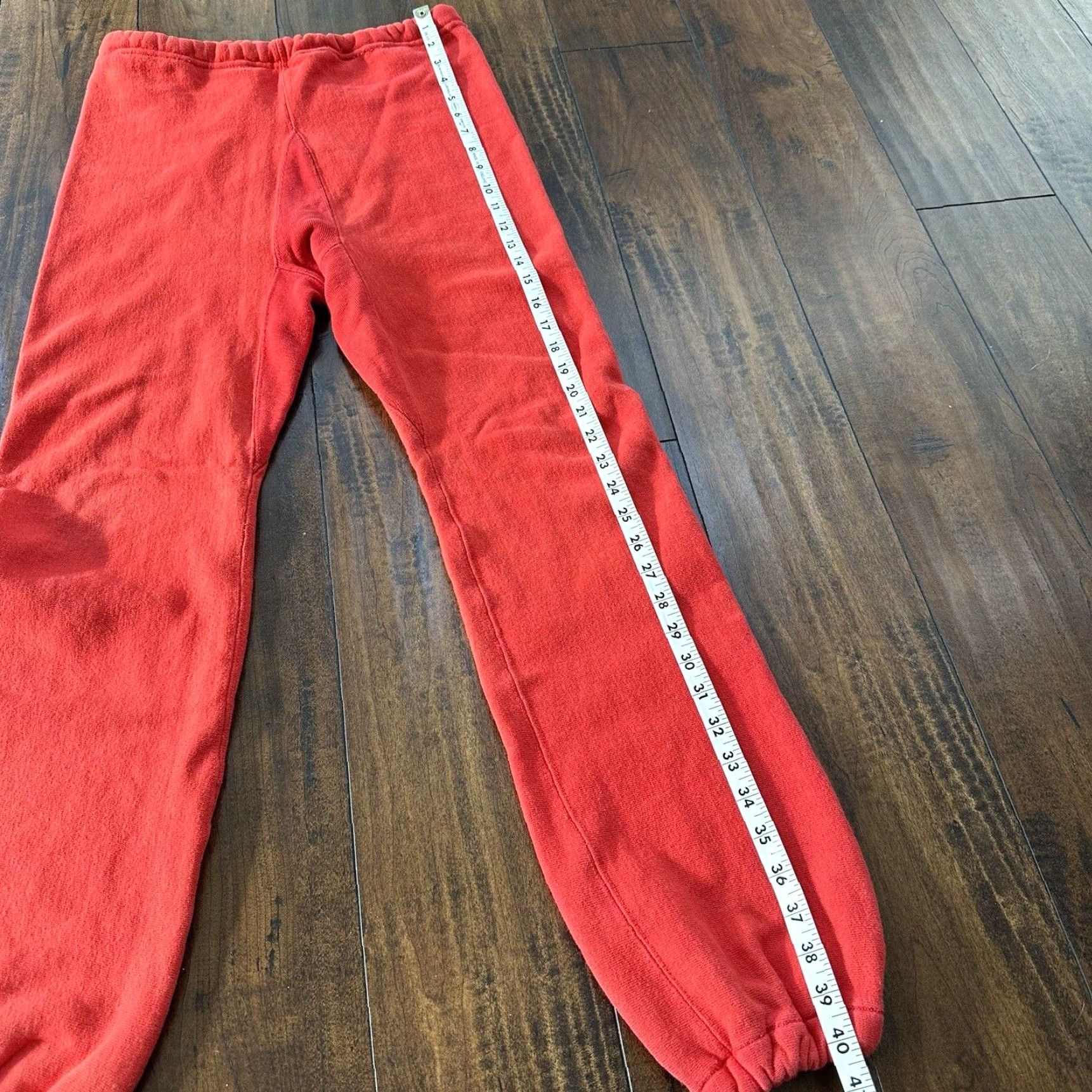 Champion VINTAGE Champion 1970s Reverse Weave Sweatpants Men M Red Casual Joggers Retro Size US M / EU 48-50 / 2 - 3 Thumbnail