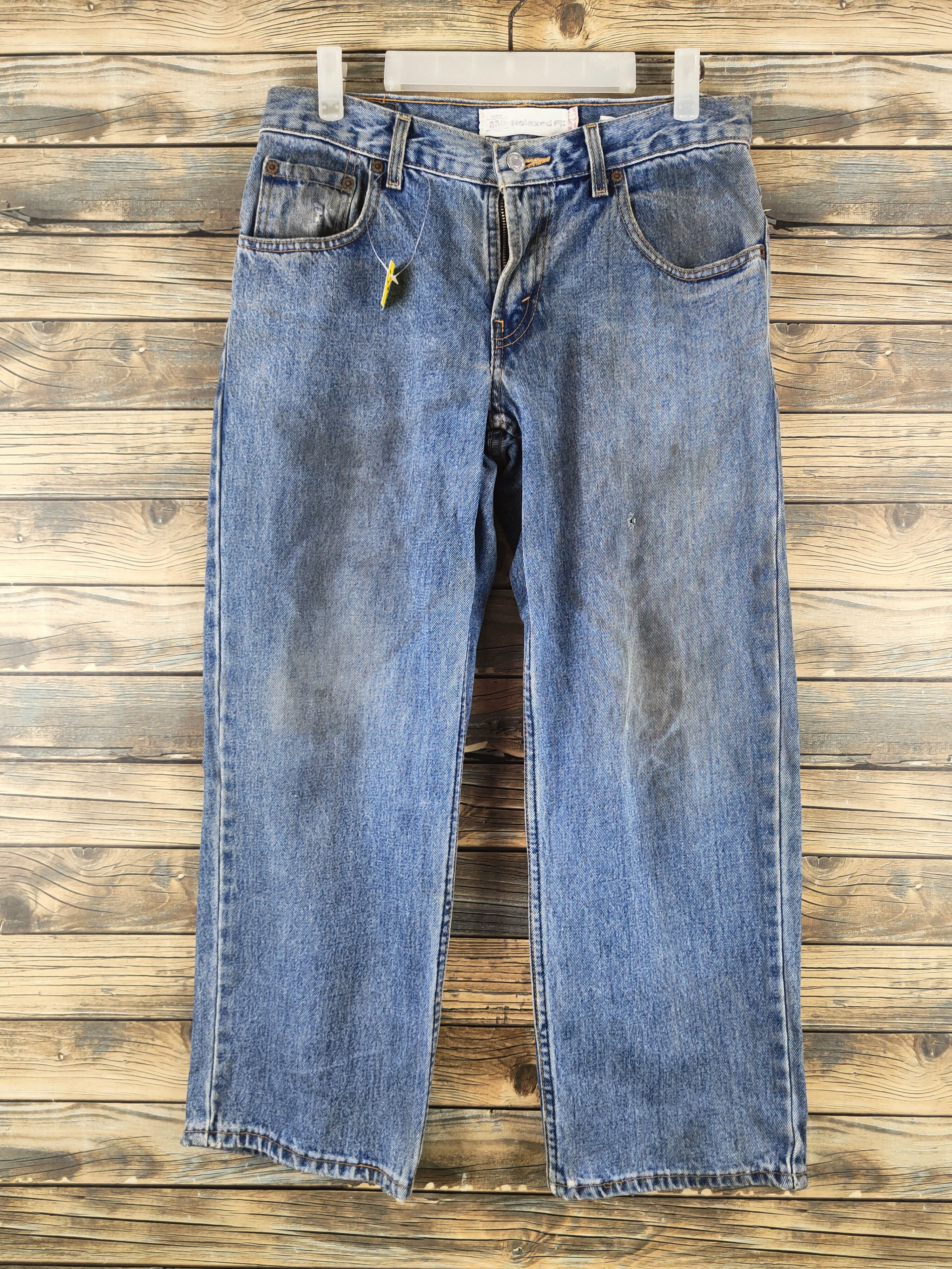 Levi's Levi's Blue Distressed Ripped Jeans #S2853 Size US 31 - 1 Thumbnail