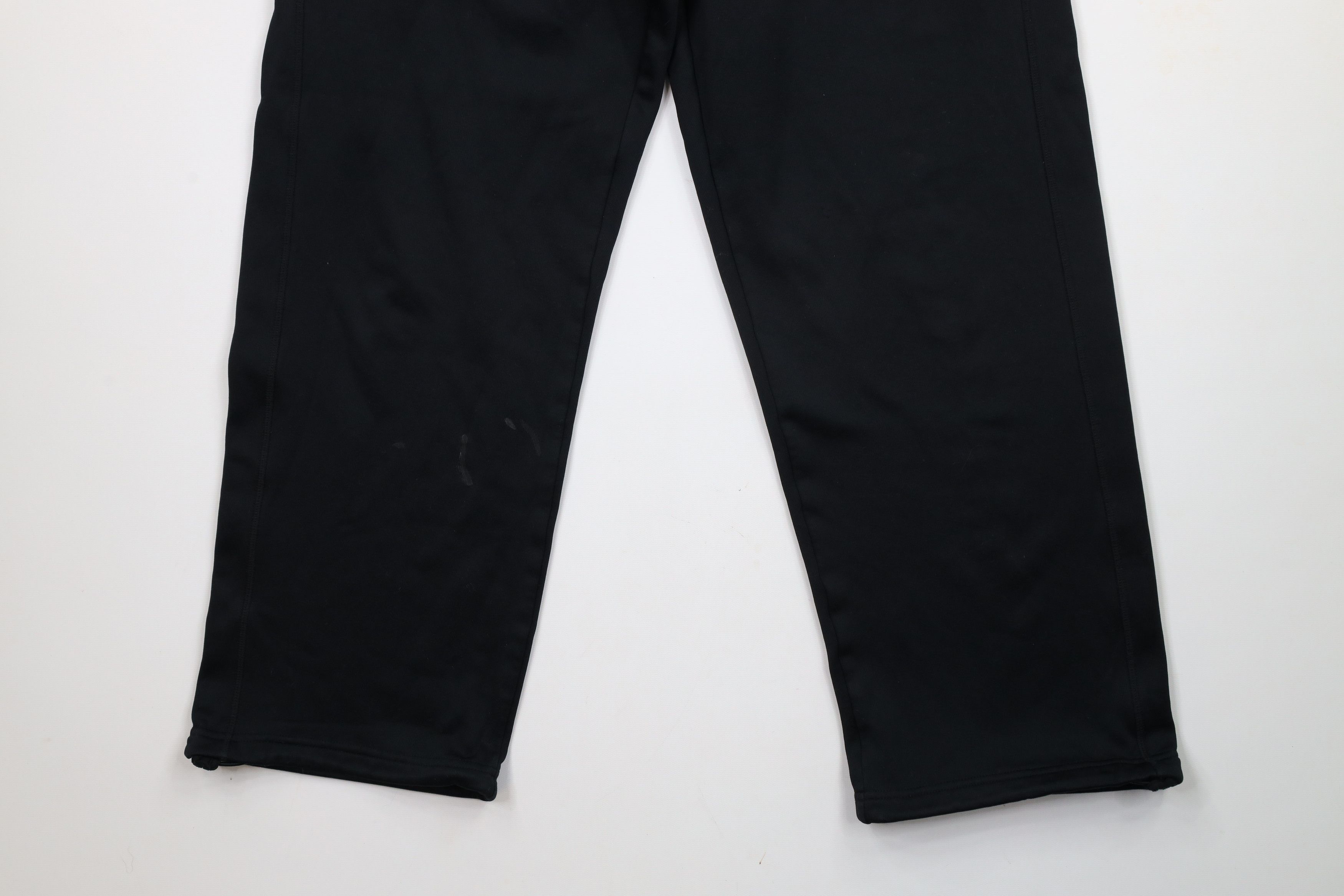 Nike × Vintage Vintage Nike Travis Scott Mini Swoosh Wide Leg Sweatpants Size US 34 / EU 50 - 4 Thumbnail