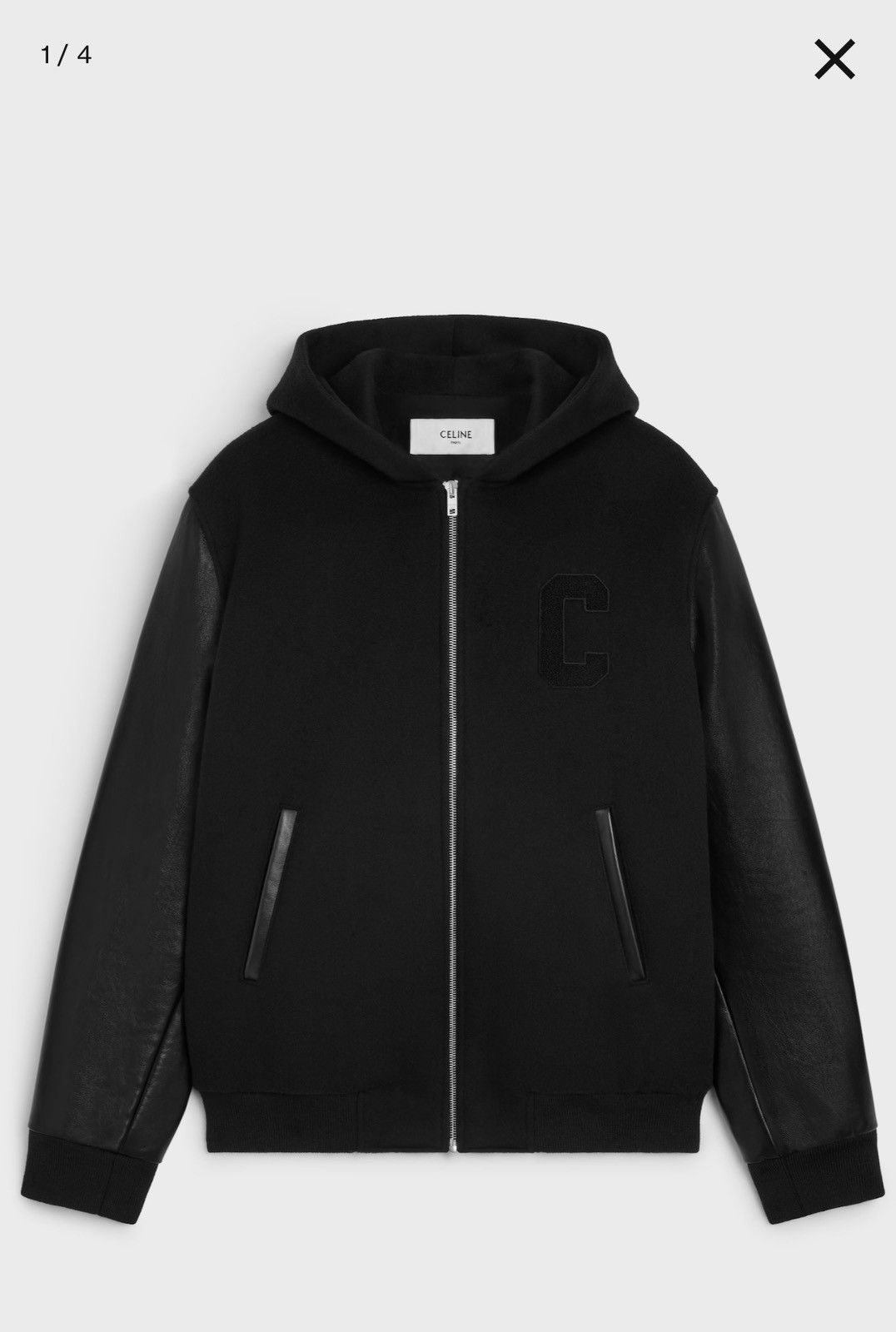 Celine TEDDY JACKET IN DOUBLE-FACE WOOL Size US L / EU 52-54 / 3 - 1 Thumbnail