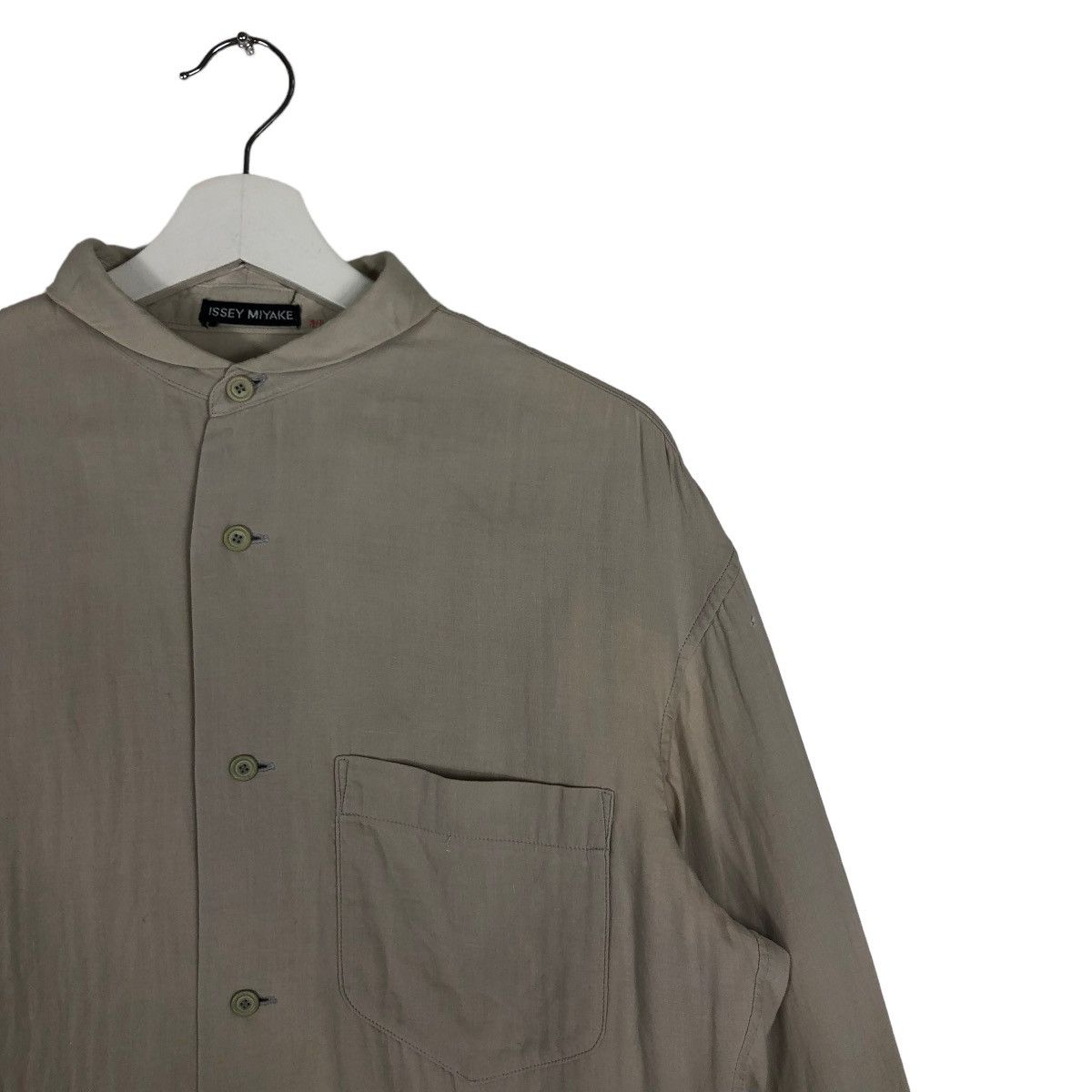 Issey Miyake 🔥 VINTAGE ISSEY MIYAKE RAYON MANDARIN SHIRTS Size US M / EU 48-50 / 2 - 10 Thumbnail