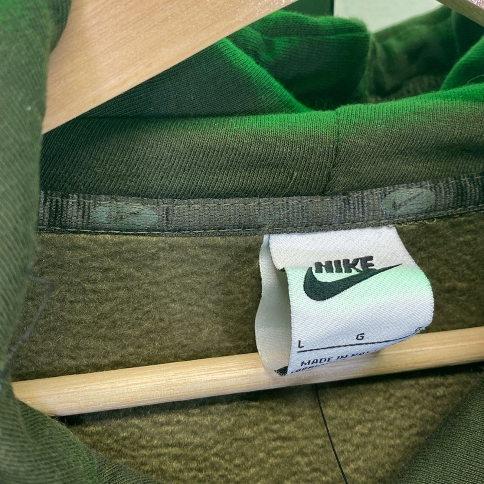 Nike NWT Nike olive green hoodie Size US L / EU 52-54 / 3 - 6 Thumbnail