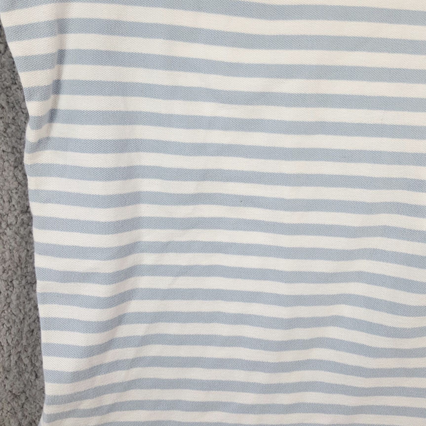 Ralph Lauren Vintage Ralph Lauren Polo Shirt Men Medium Blue Striped 90s Grunge Preppy Casual Size US M / EU 48-50 / 2 - 4 Thumbnail