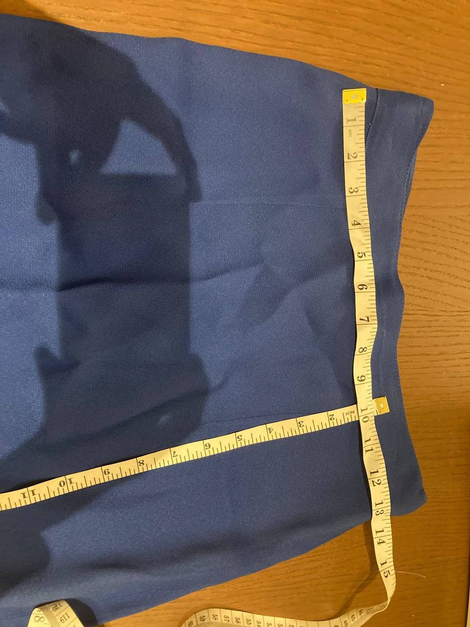 Vintage Vintage blue midi pencil skirt Size 28" / US 6 / IT 42 - 6 Thumbnail