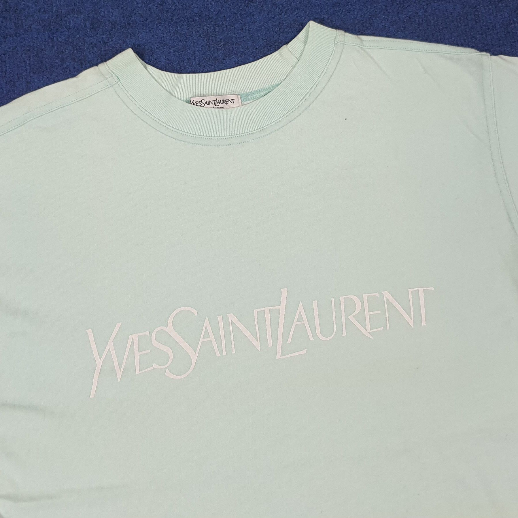 Yves Saint Laurent Vintage Yves Saint Laurent YSL Designer Tshirt C239N8 Size US L / EU 52-54 / 3 - 2 Thumbnail